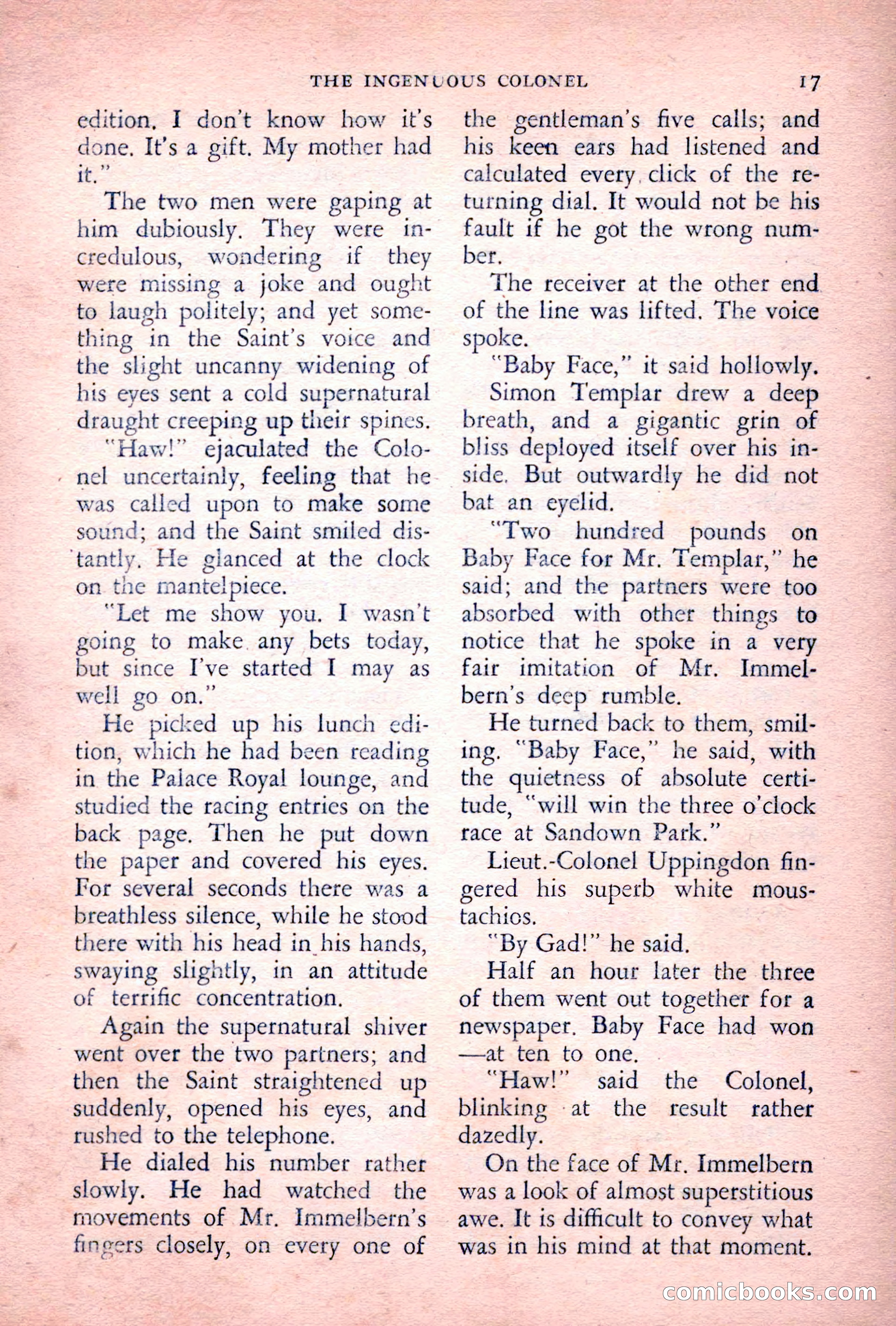 The Saint Detective Magazine, July 1955 — page 19 of 164