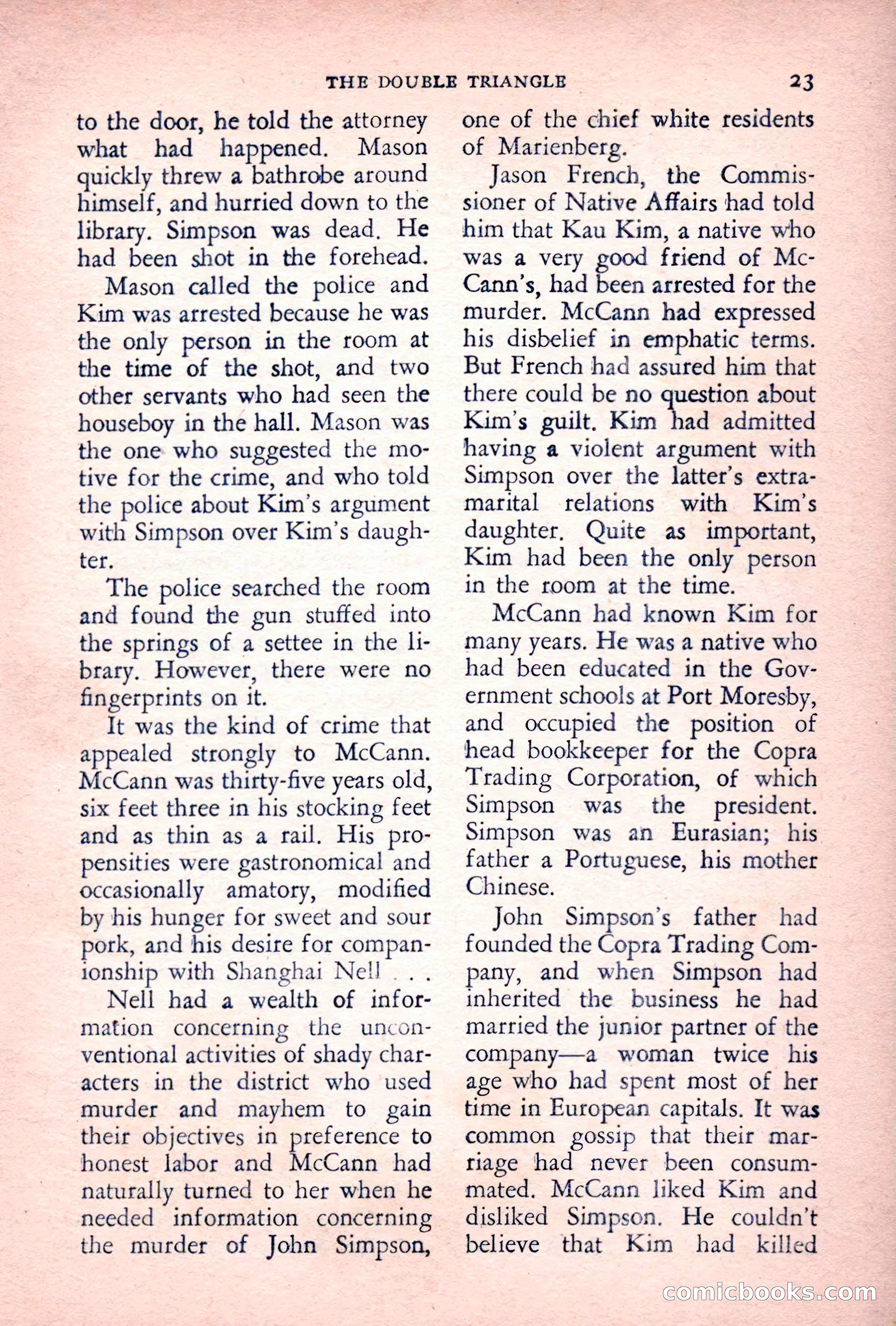 The Saint Detective Magazine, July 1955 — page 25 of 164