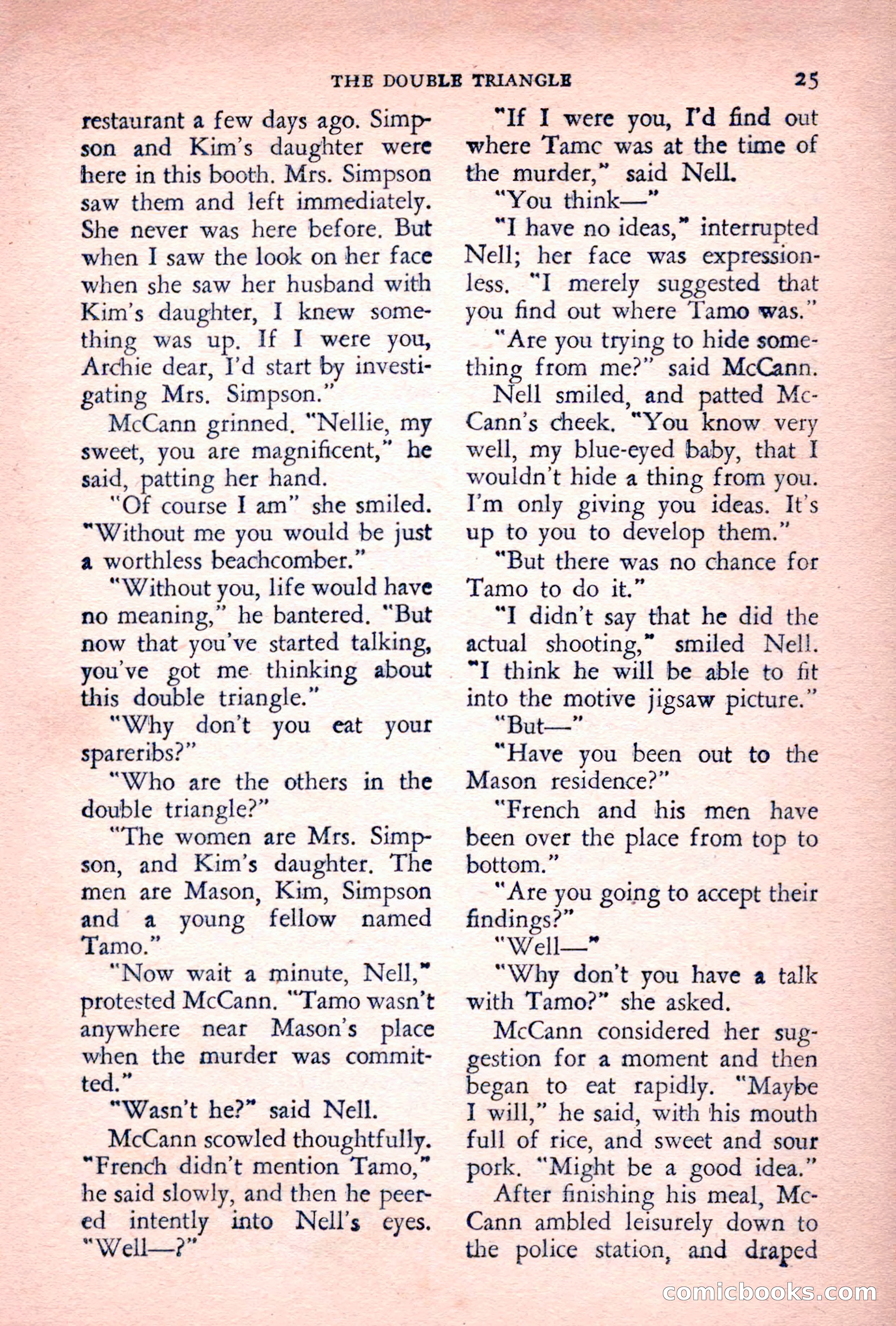 The Saint Detective Magazine, July 1955 — page 27 of 164