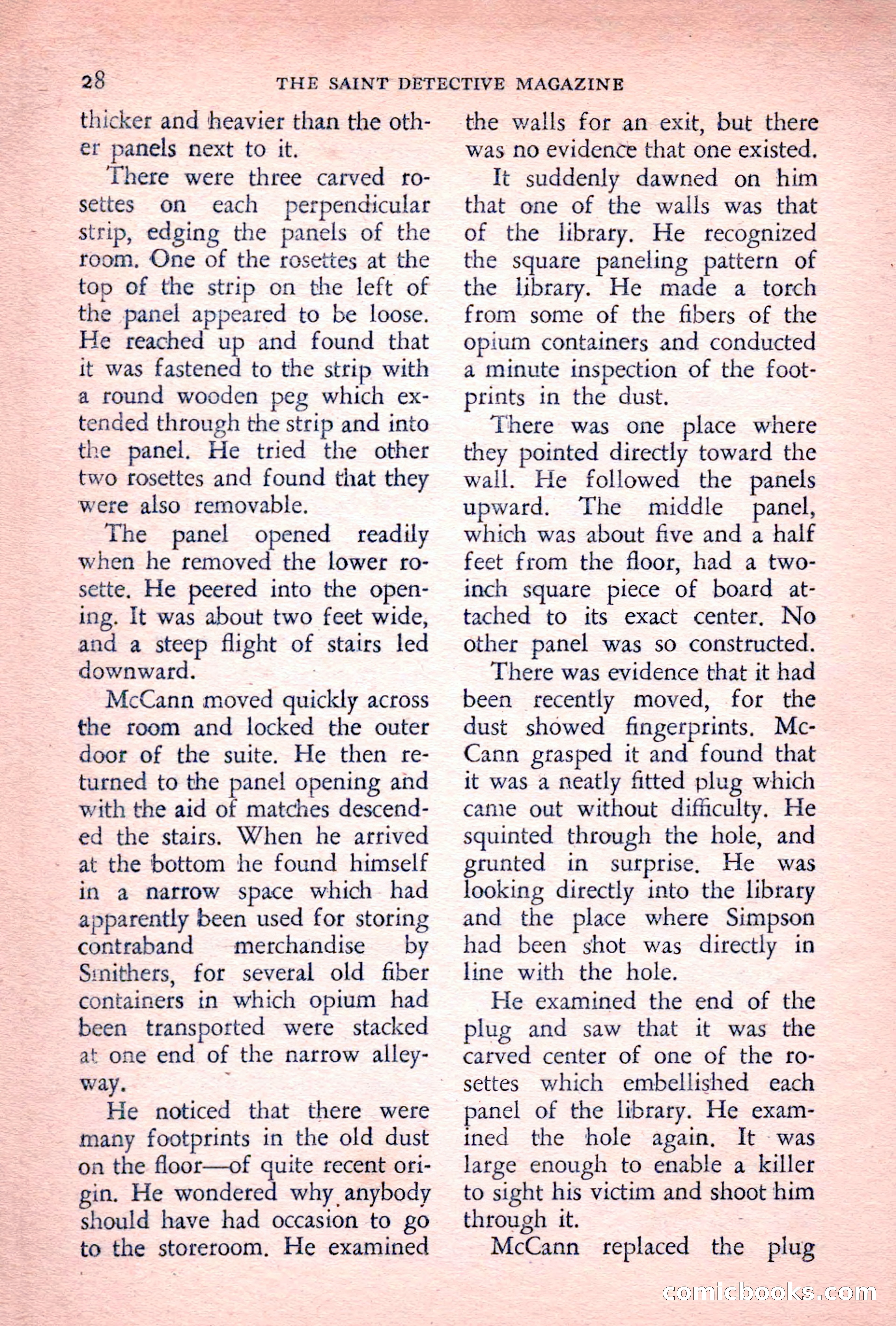 The Saint Detective Magazine, July 1955 — page 30 of 164