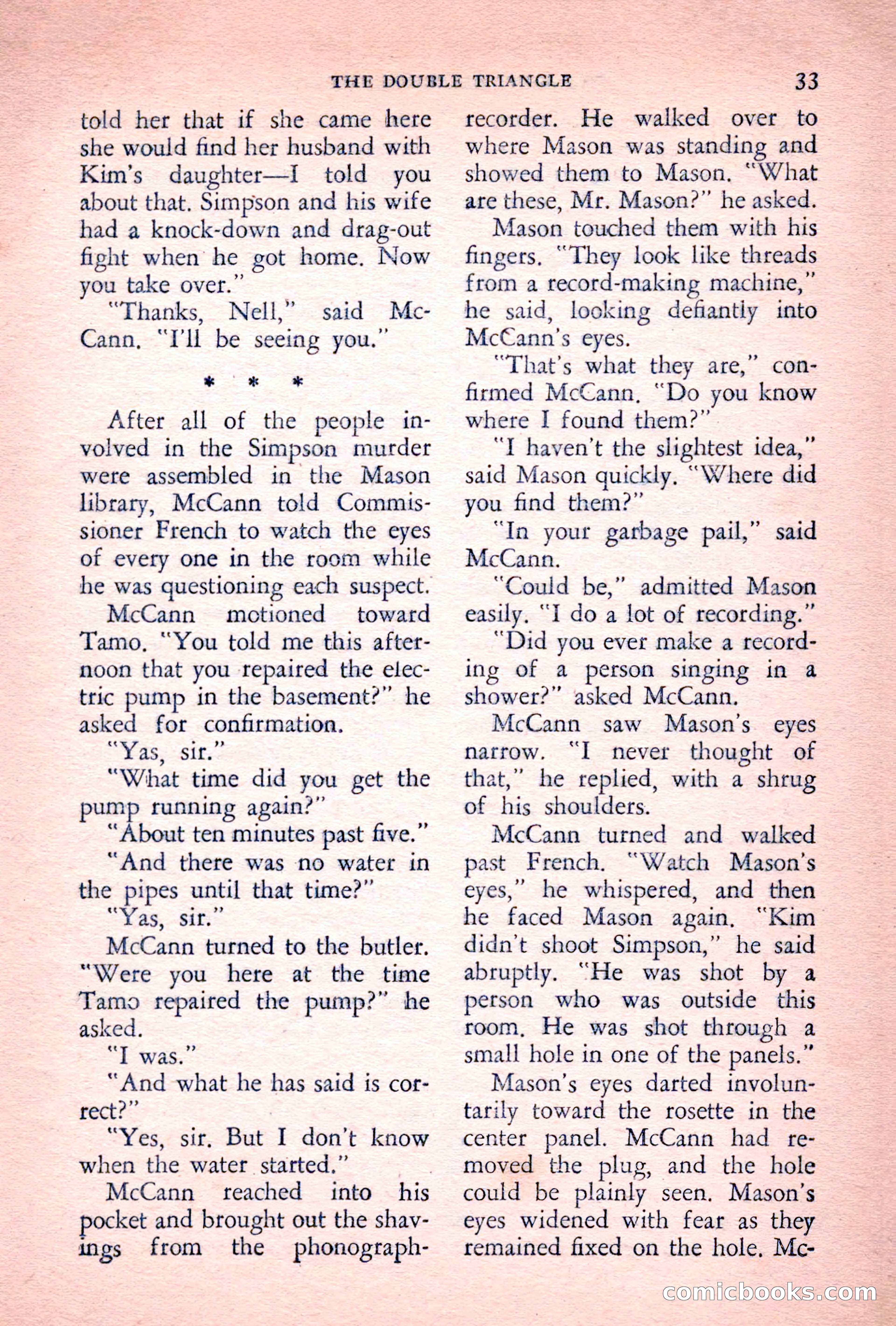 The Saint Detective Magazine, July 1955 — page 35 of 164