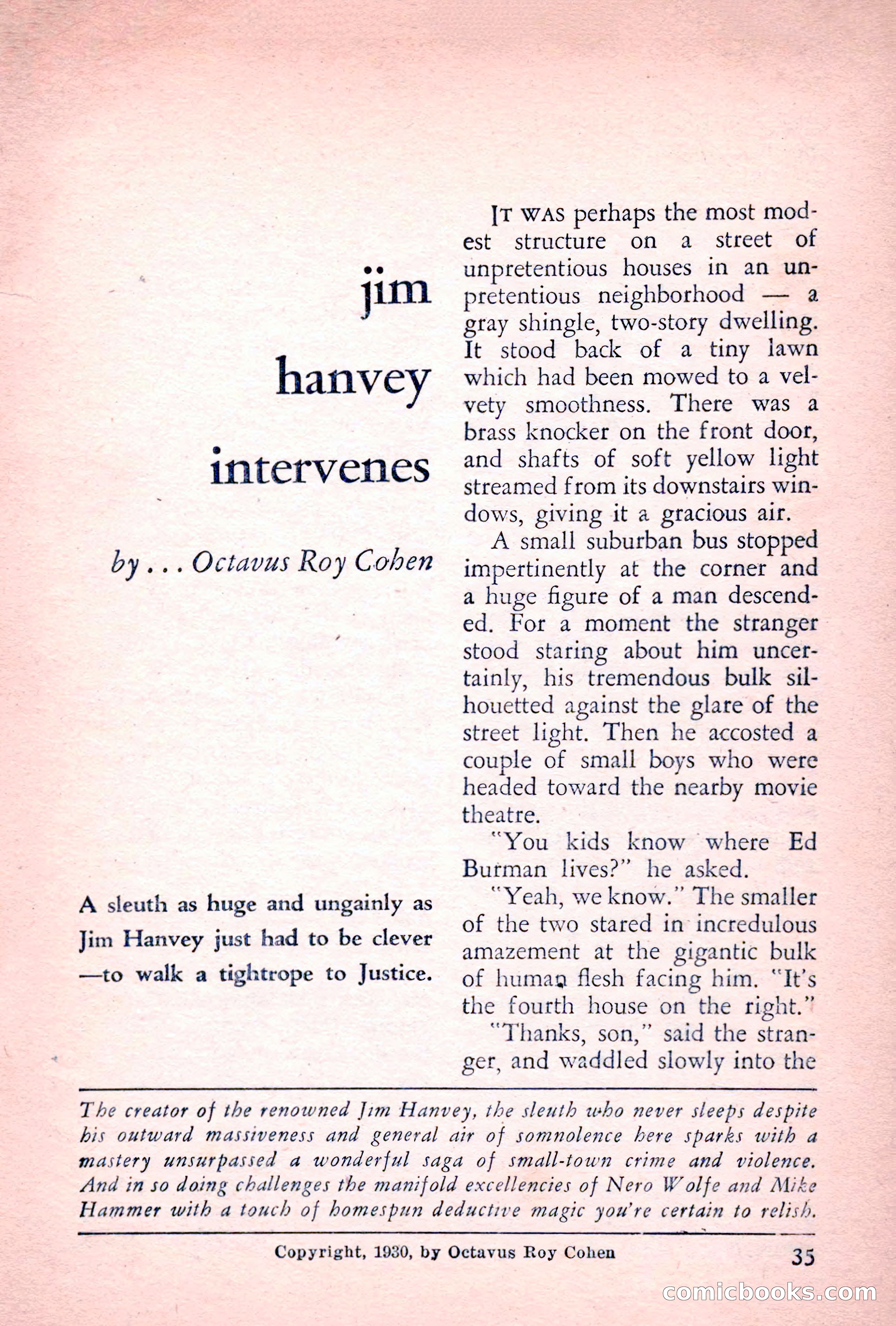 The Saint Detective Magazine, July 1955 — page 37 of 164