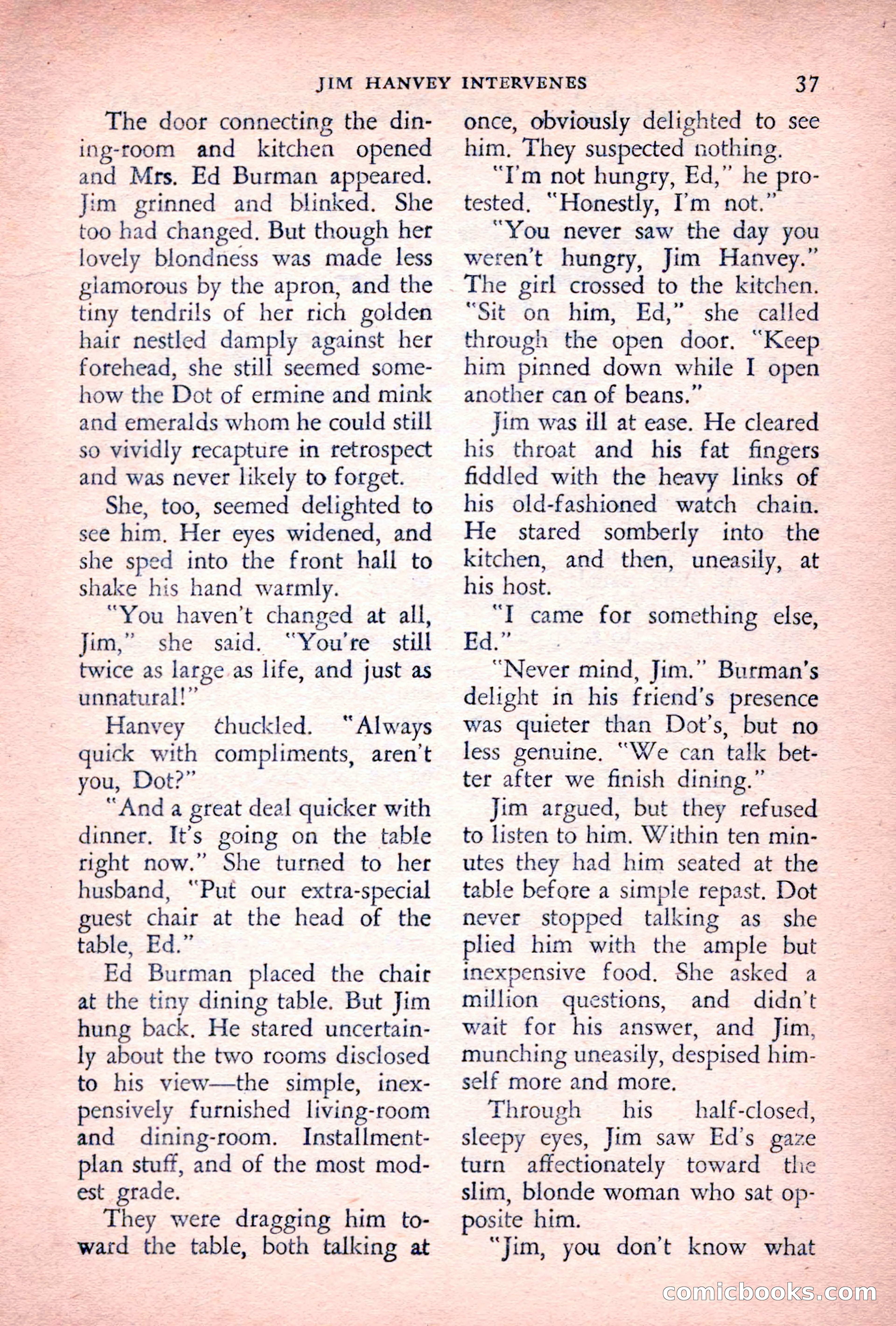 The Saint Detective Magazine, July 1955 — page 39 of 164