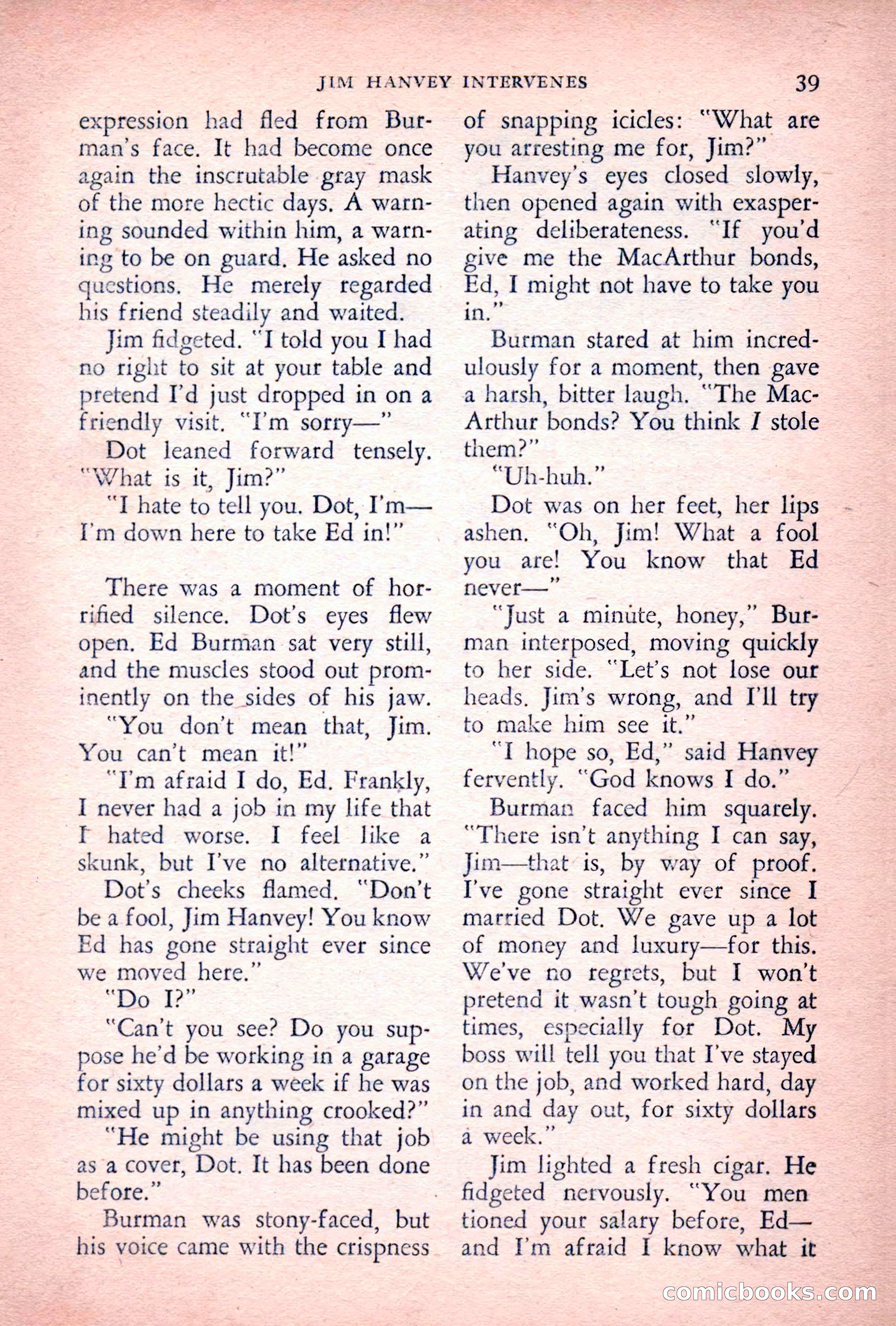 The Saint Detective Magazine, July 1955 — page 41 of 164
