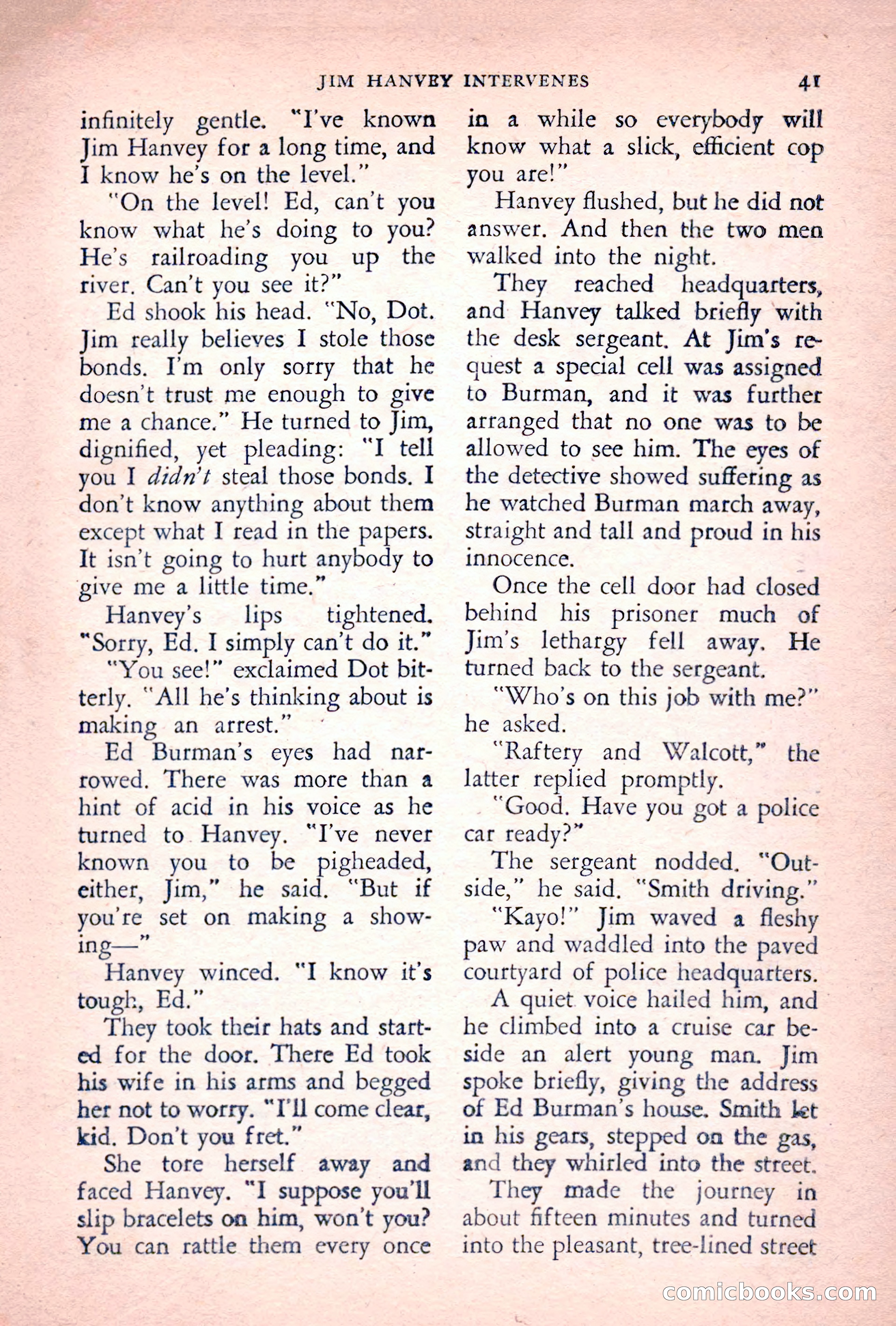 The Saint Detective Magazine, July 1955 — page 43 of 164