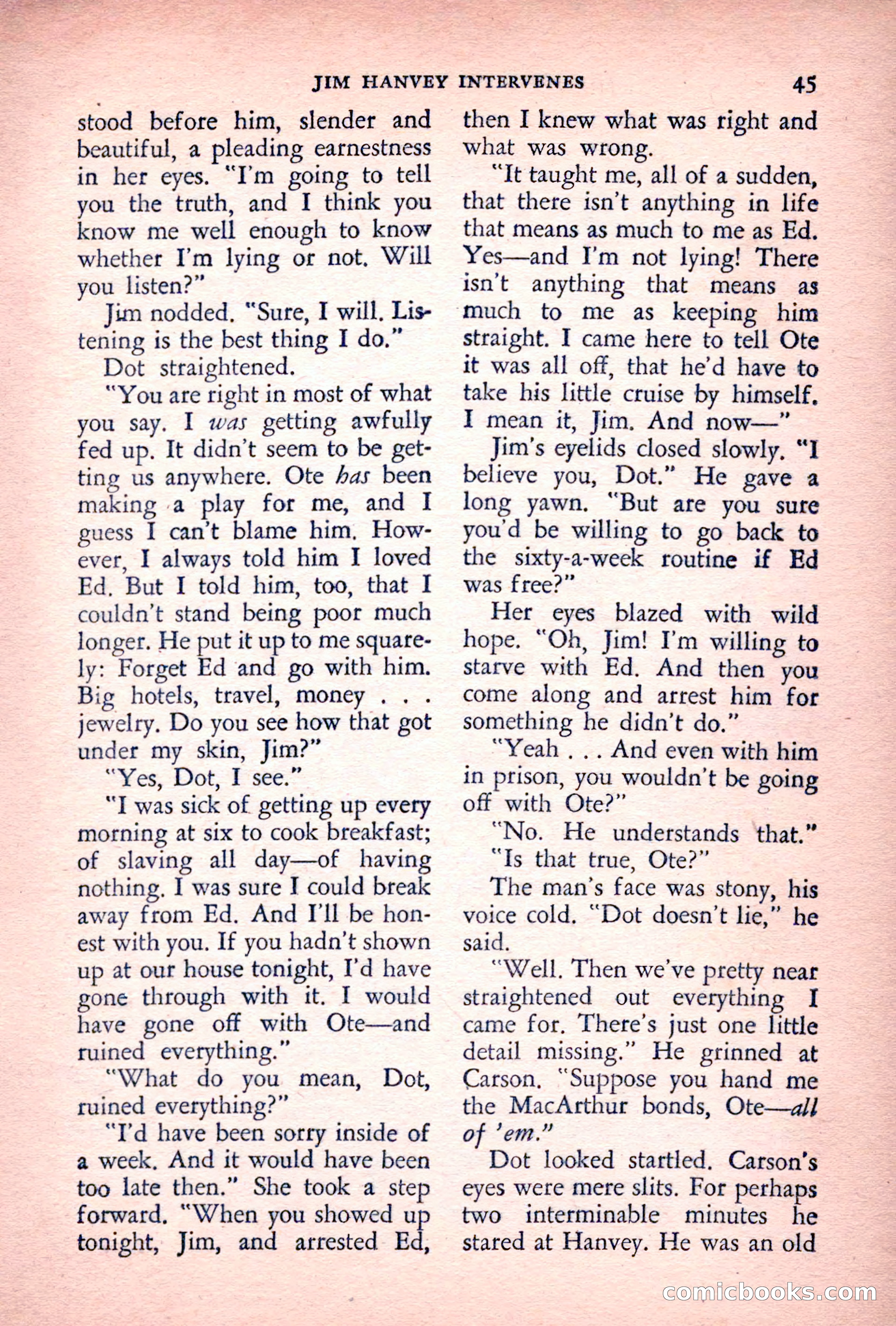 The Saint Detective Magazine, July 1955 — page 47 of 164