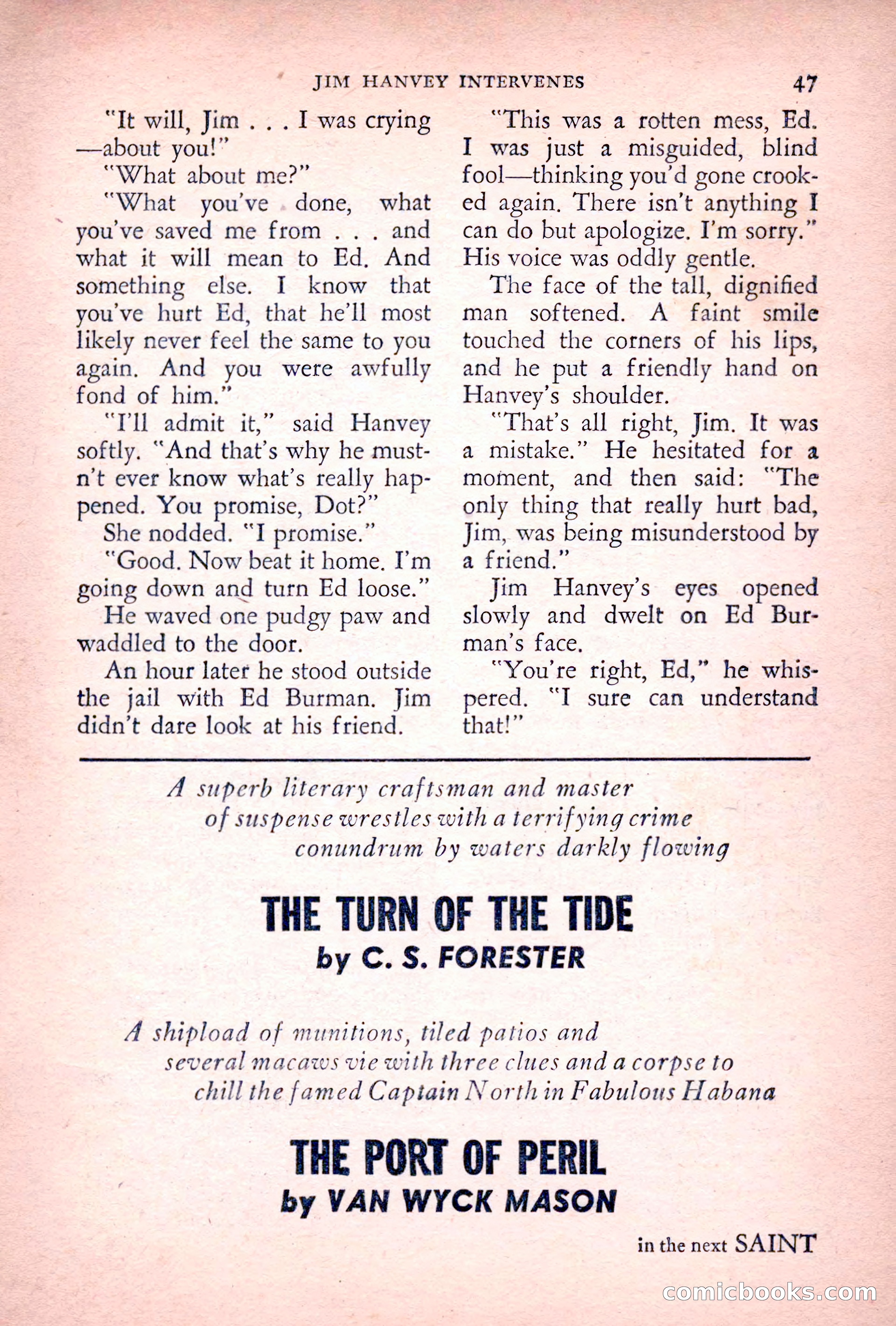 The Saint Detective Magazine, July 1955 — page 49 of 164