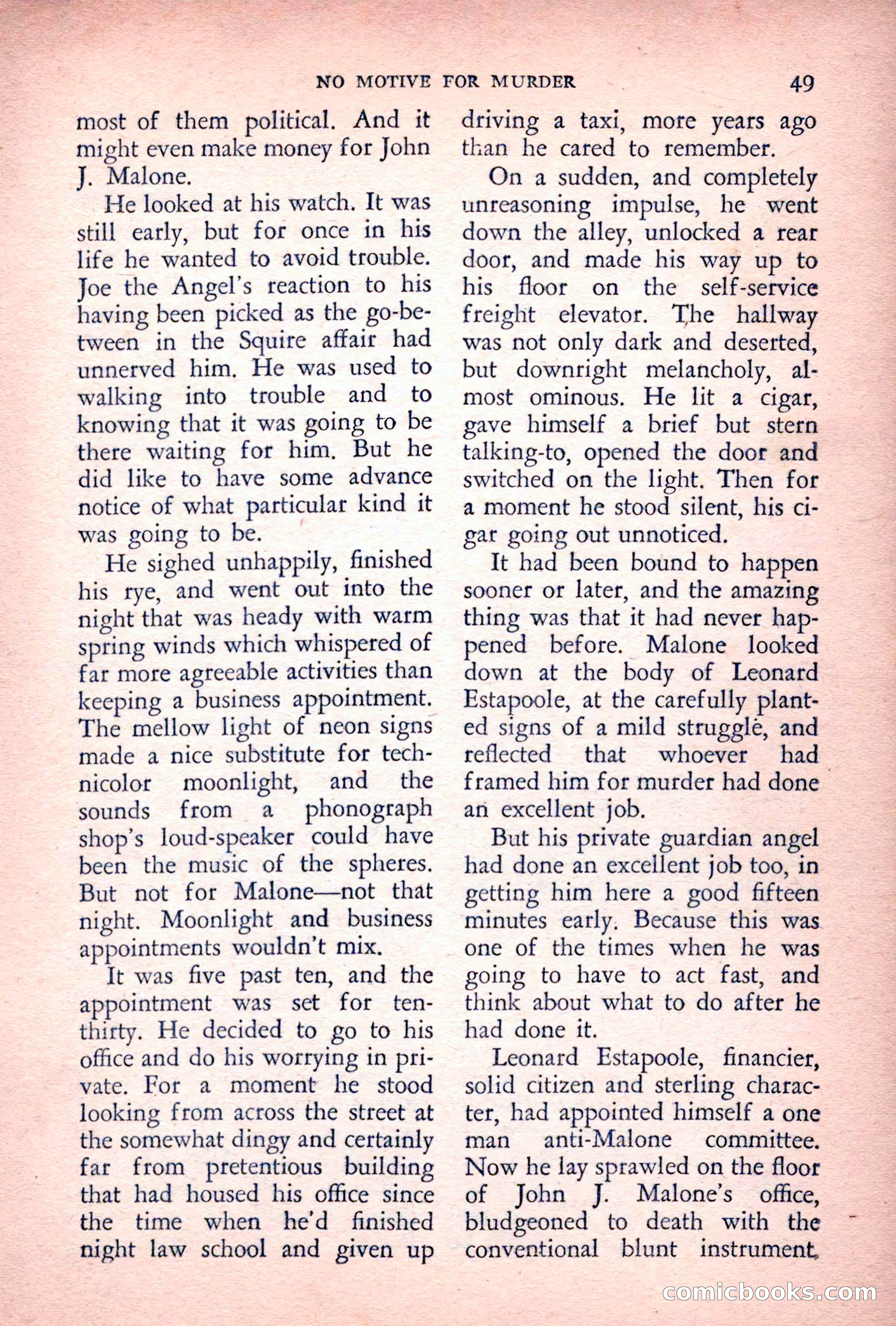 The Saint Detective Magazine, July 1955 — page 51 of 164