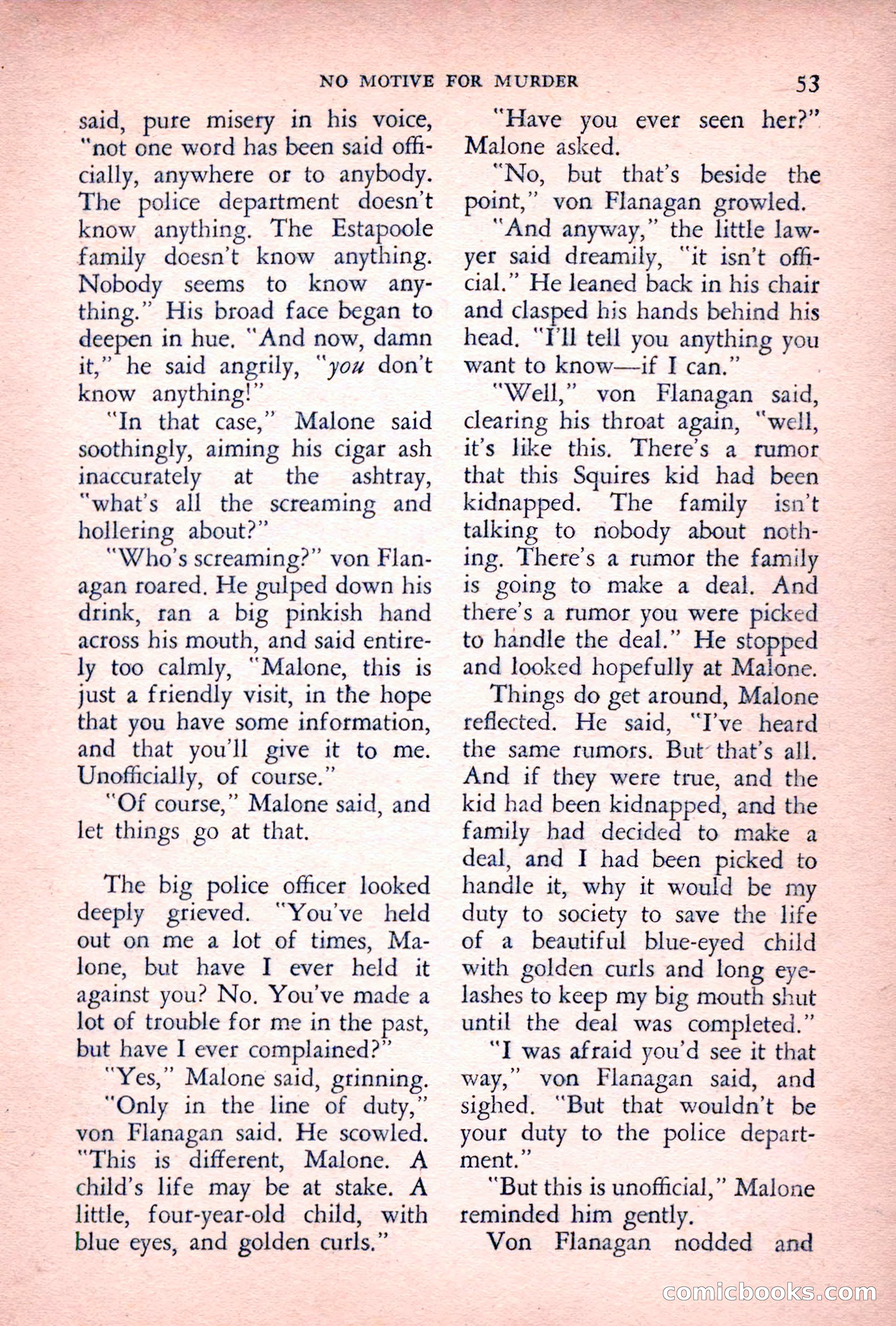 The Saint Detective Magazine, July 1955 — page 55 of 164
