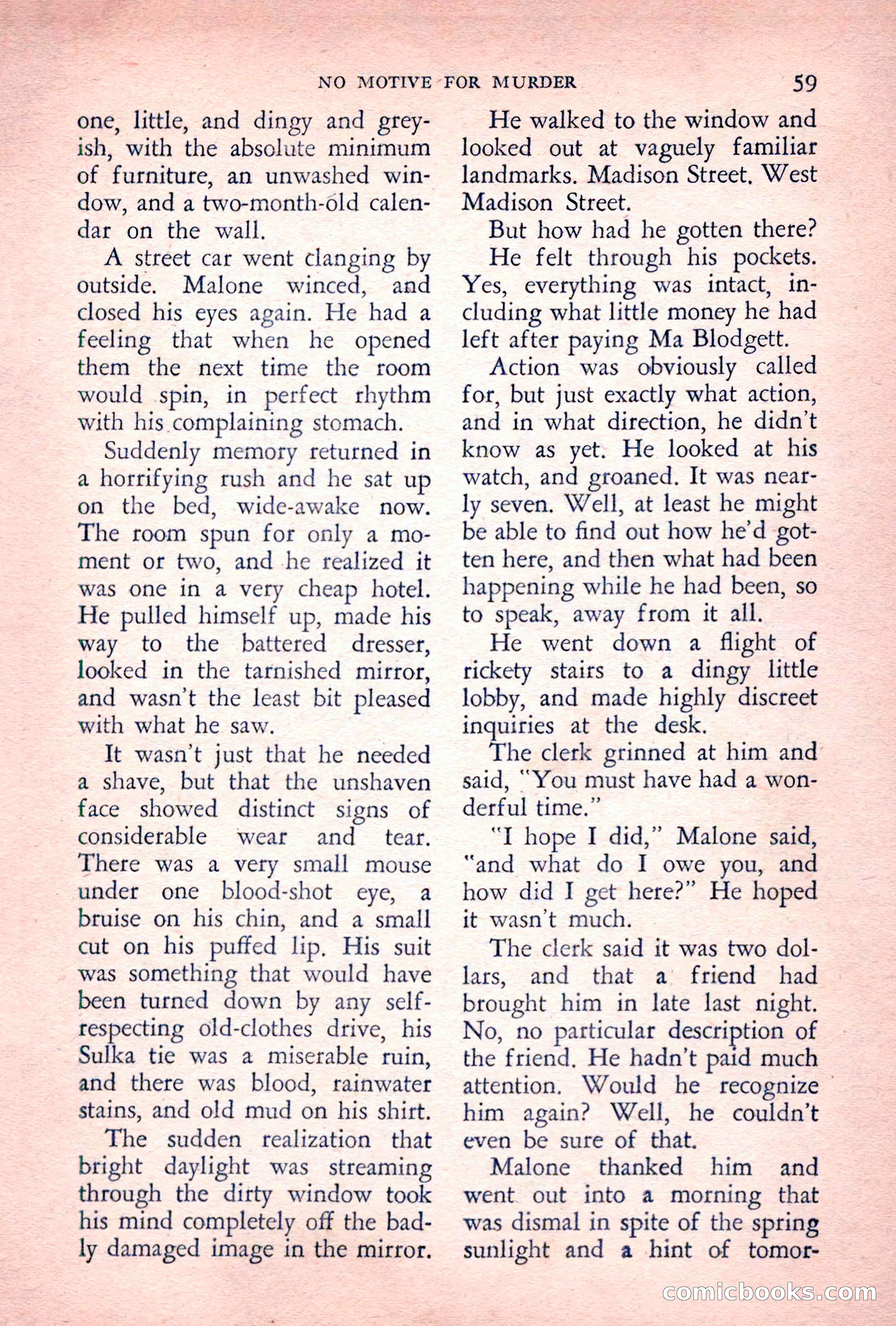 The Saint Detective Magazine, July 1955 — page 61 of 164