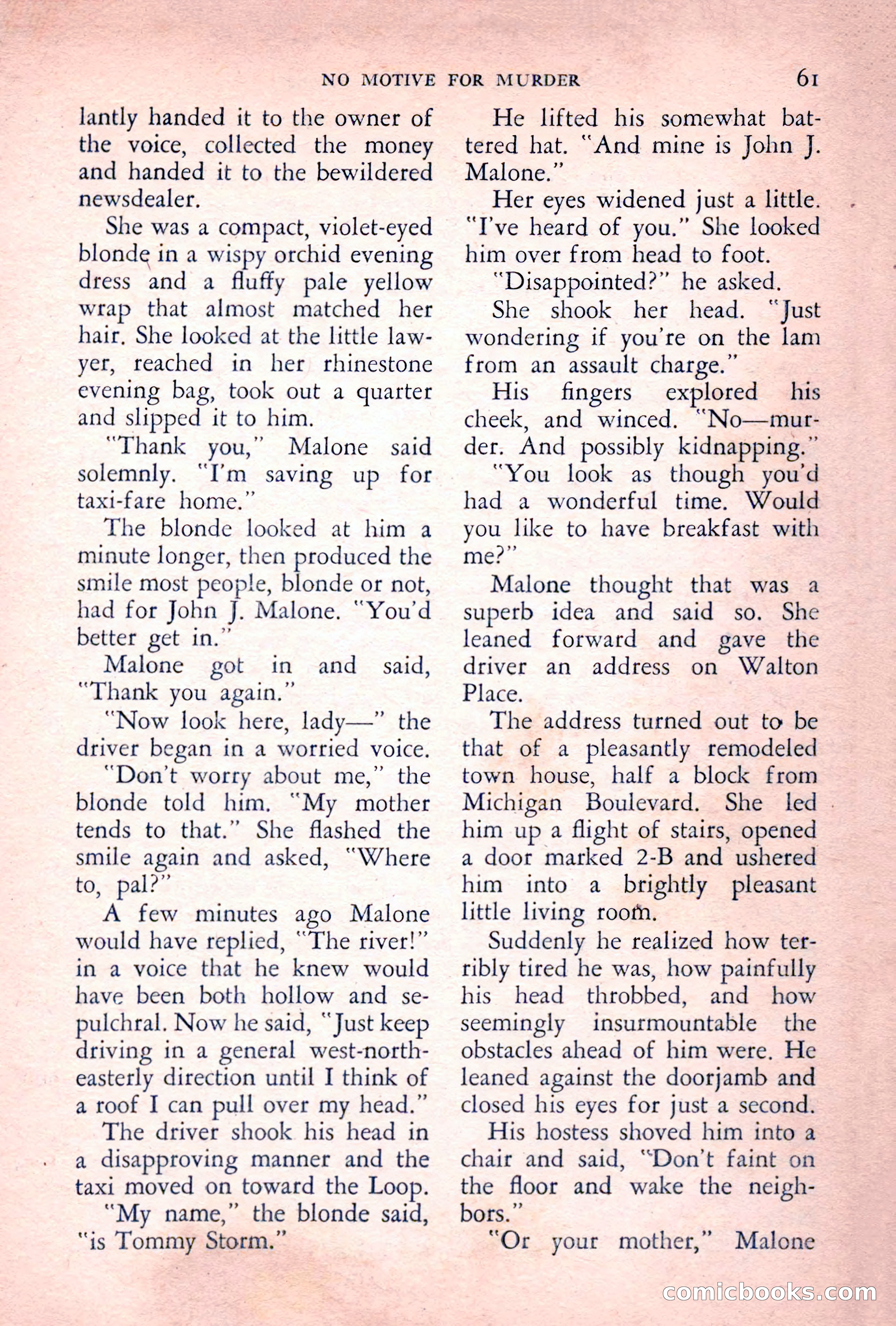 The Saint Detective Magazine, July 1955 — page 63 of 164