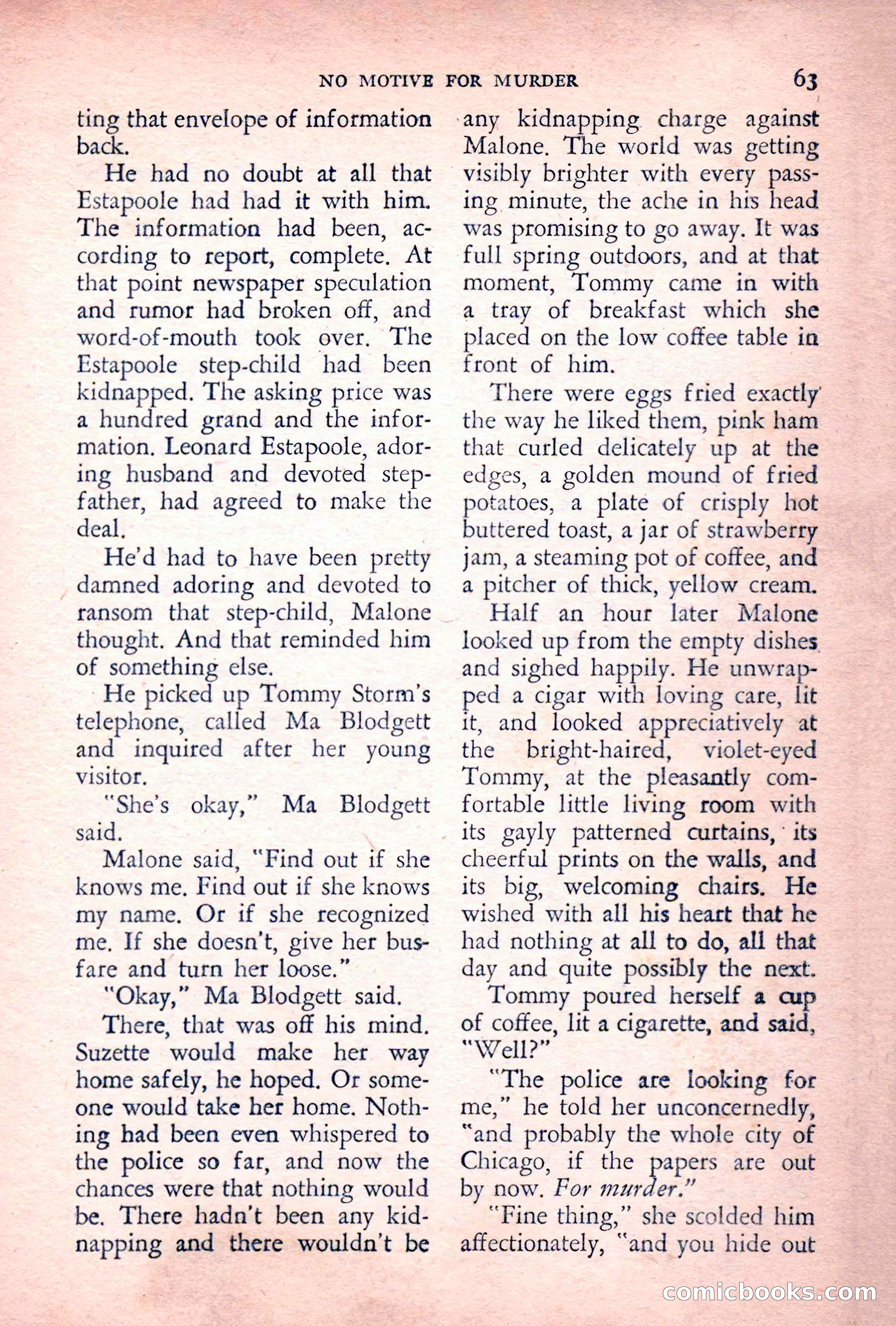 The Saint Detective Magazine, July 1955 — page 65 of 164