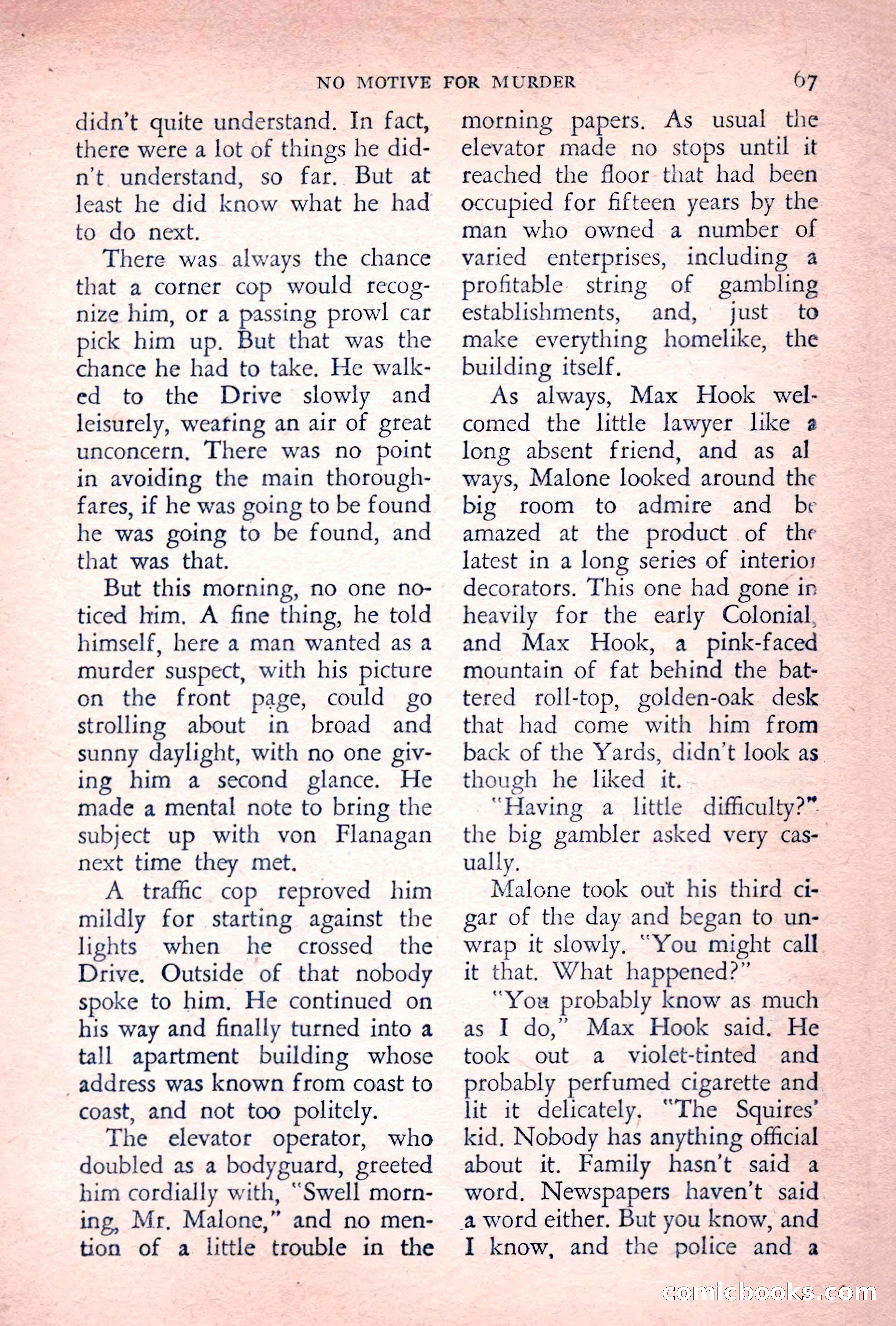 The Saint Detective Magazine, July 1955 — page 69 of 164