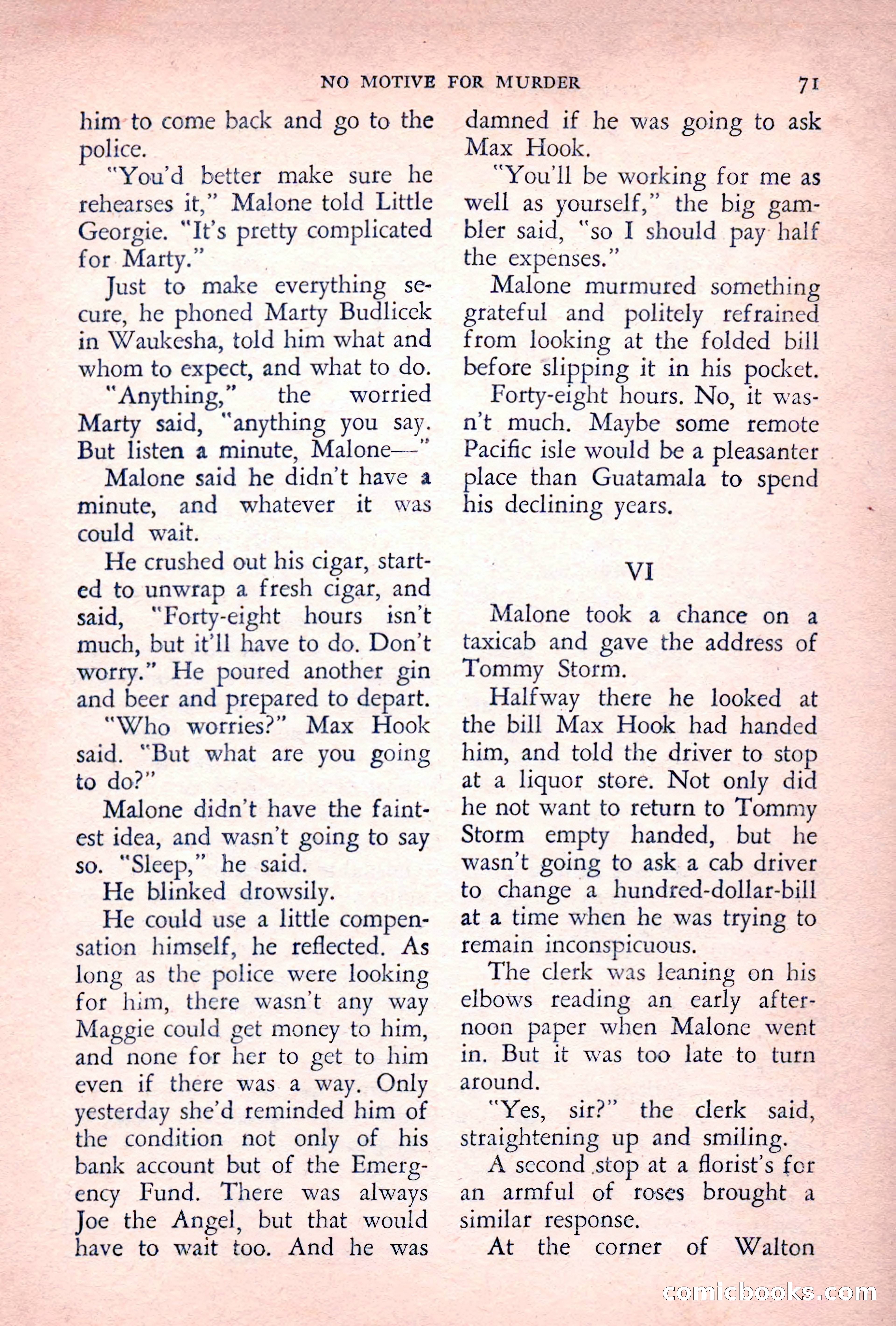 The Saint Detective Magazine, July 1955 — page 73 of 164