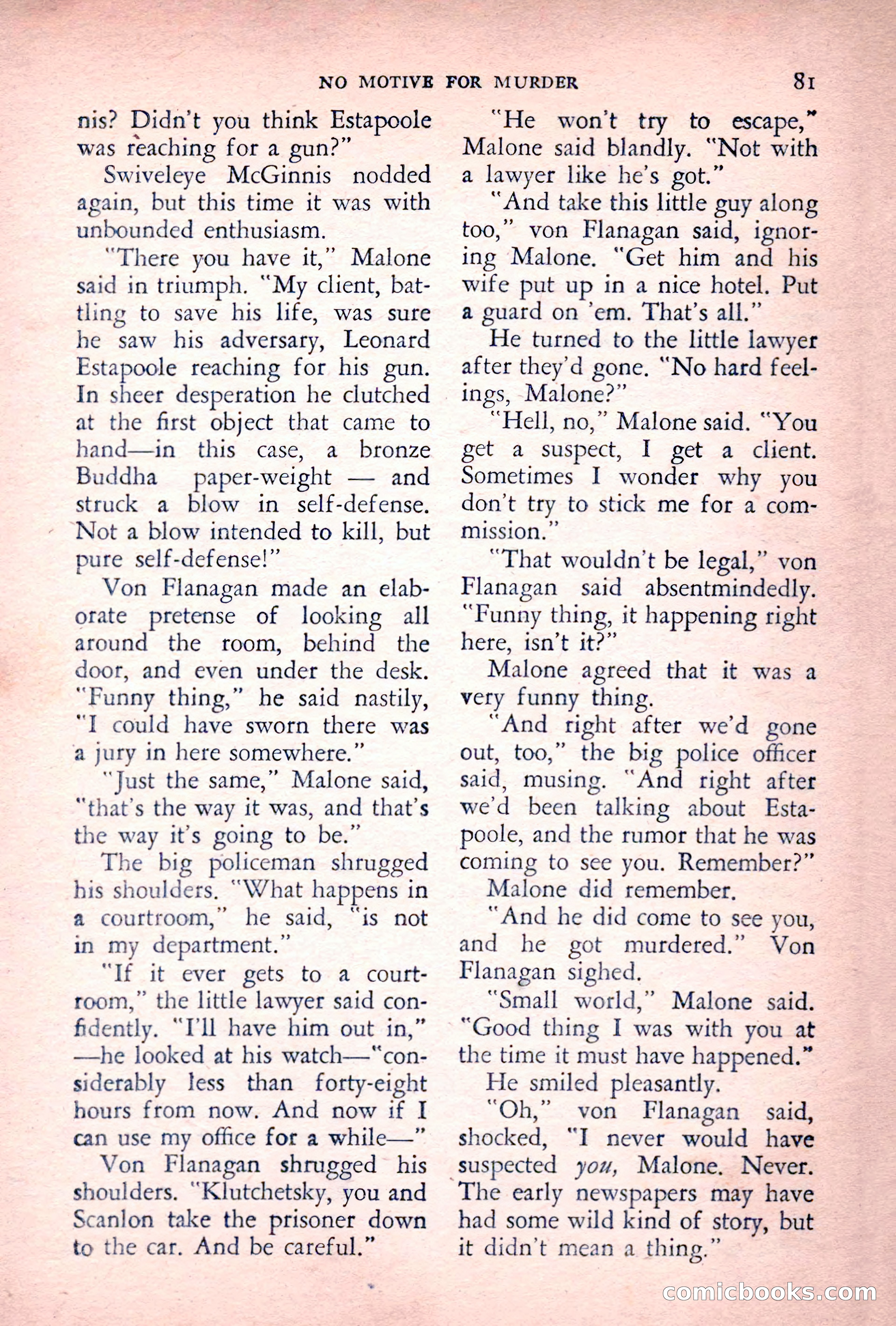 The Saint Detective Magazine, July 1955 — page 83 of 164