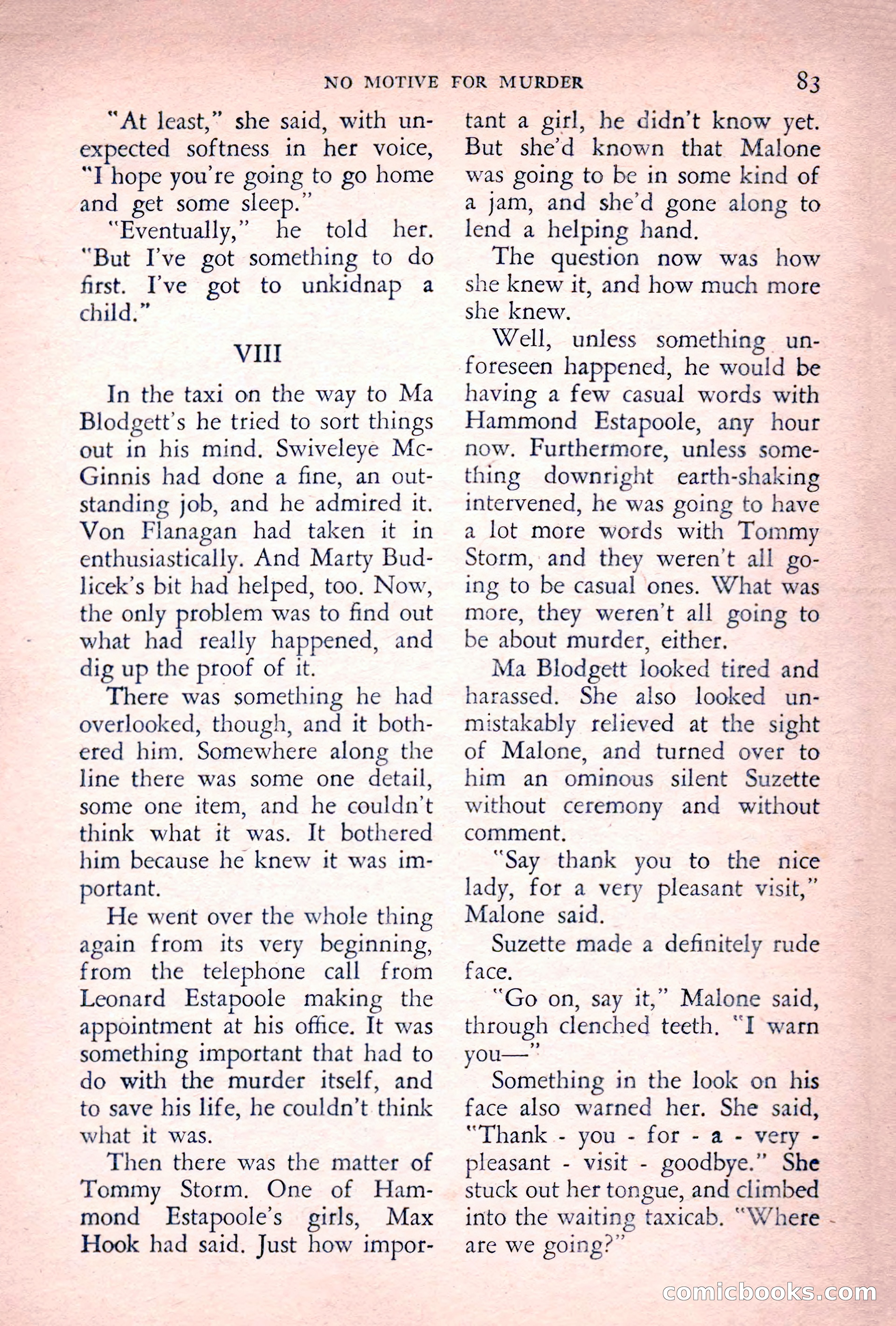 The Saint Detective Magazine, July 1955 — page 85 of 164