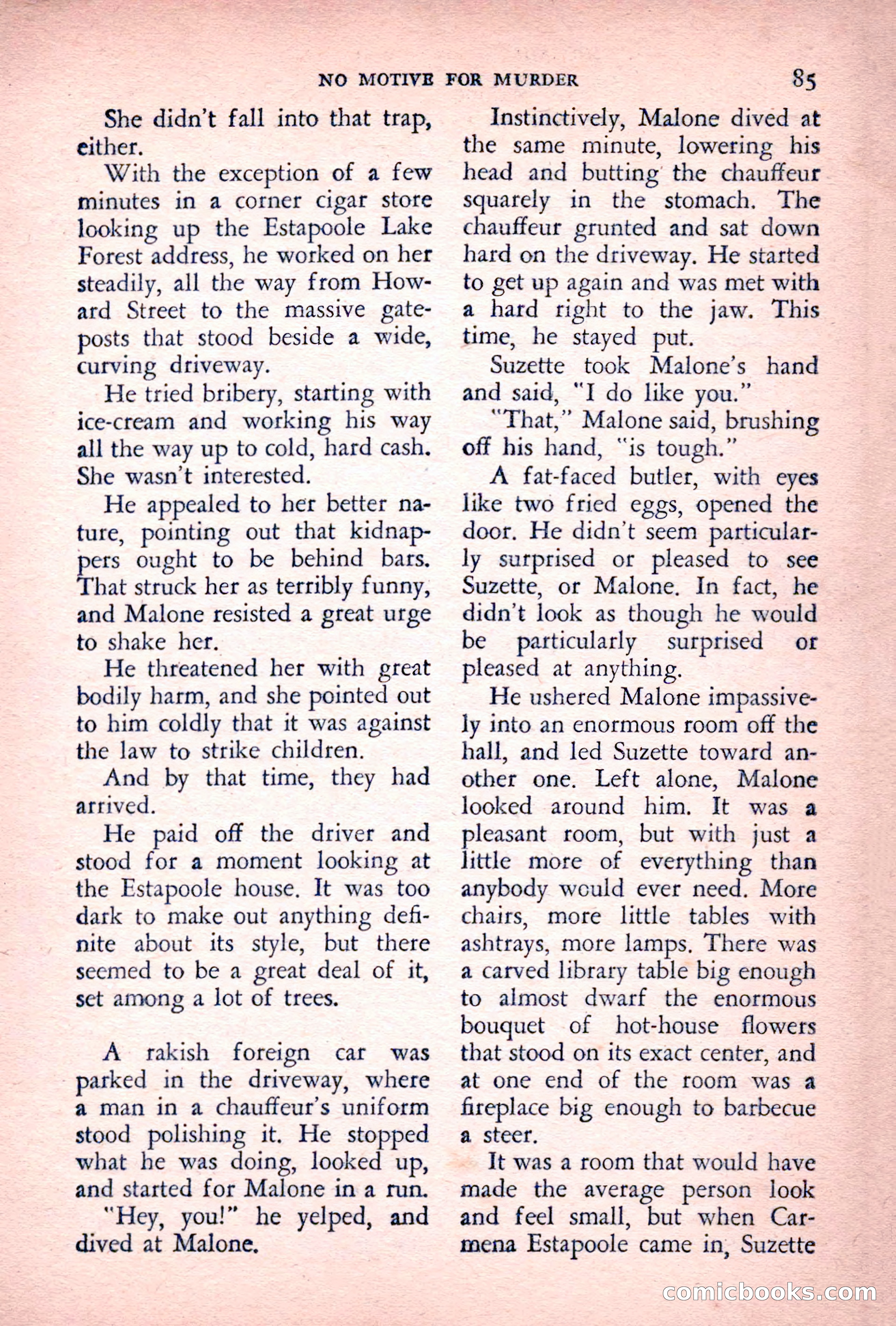 The Saint Detective Magazine, July 1955 — page 87 of 164