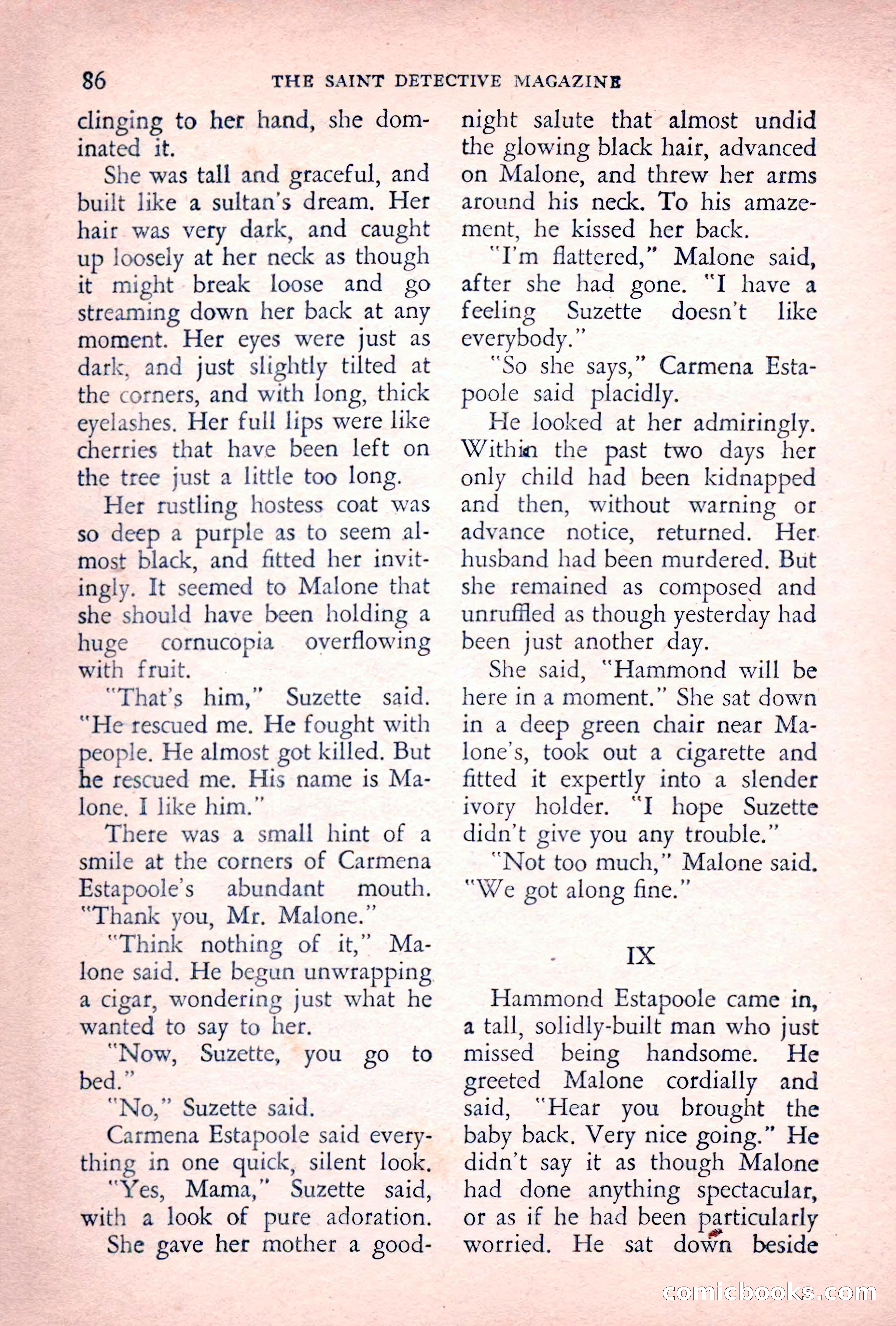 The Saint Detective Magazine, July 1955 — page 88 of 164