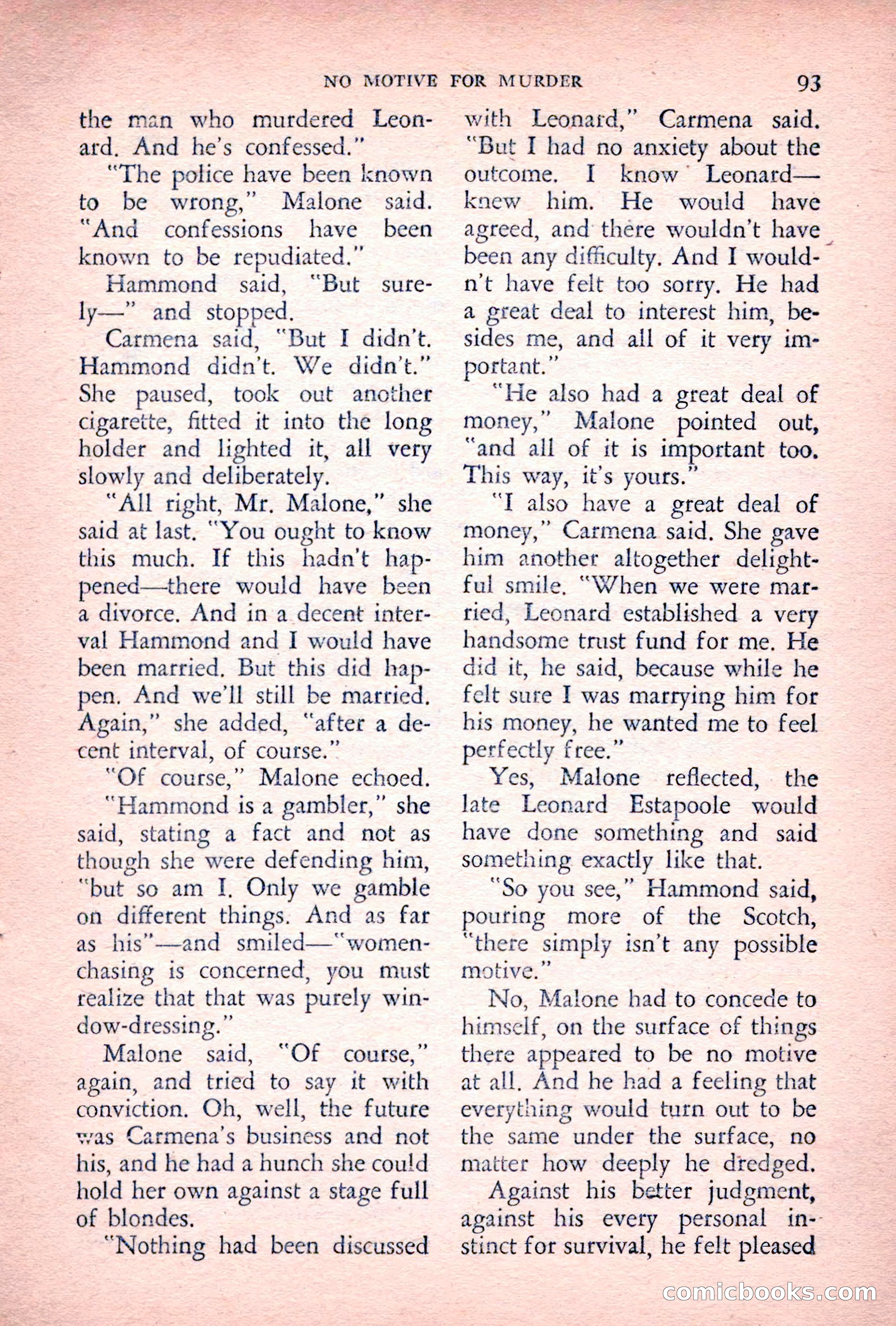 The Saint Detective Magazine, July 1955 — page 95 of 164