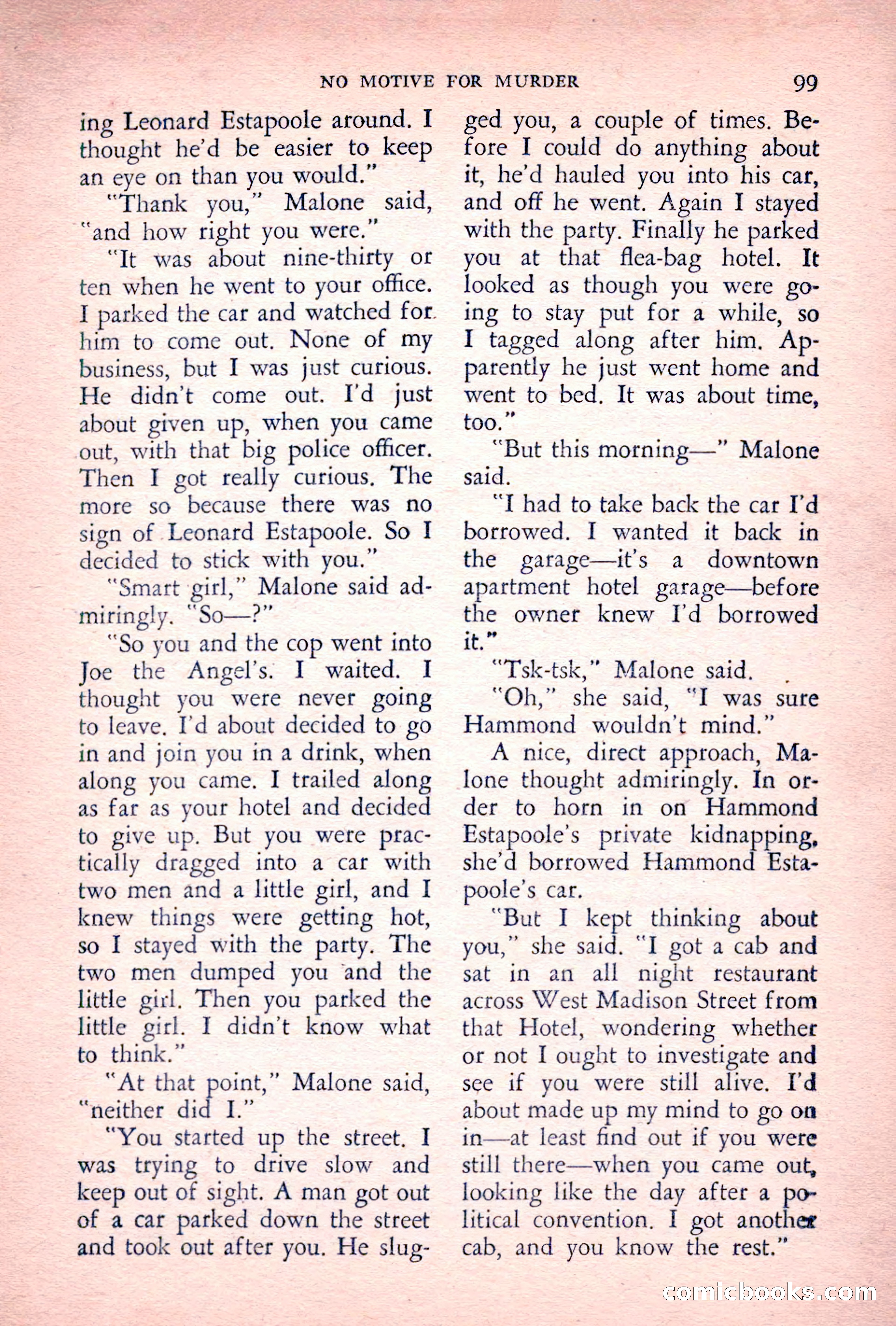 The Saint Detective Magazine, July 1955 — page 101 of 164