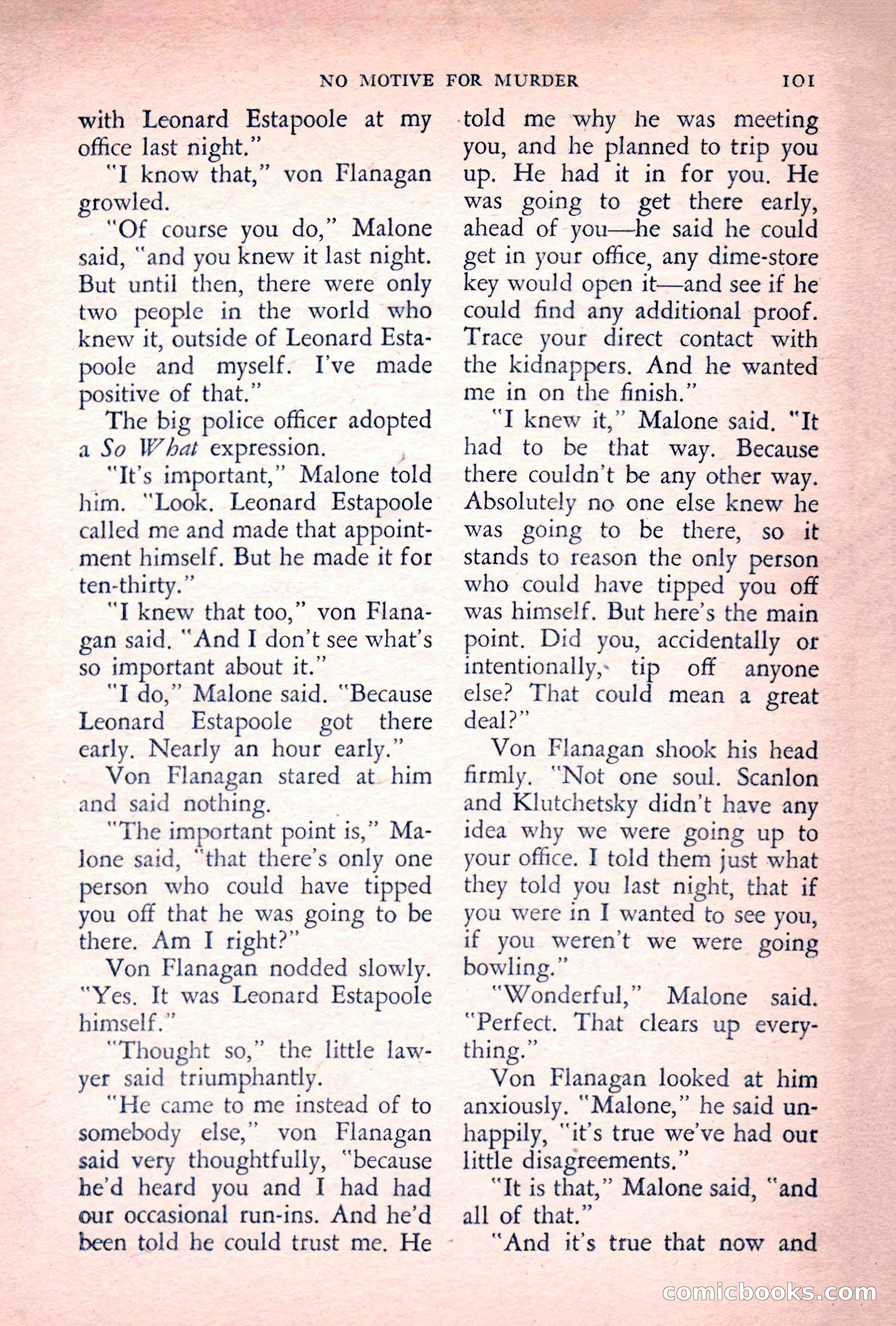 The Saint Detective Magazine, July 1955 — page 103 of 164