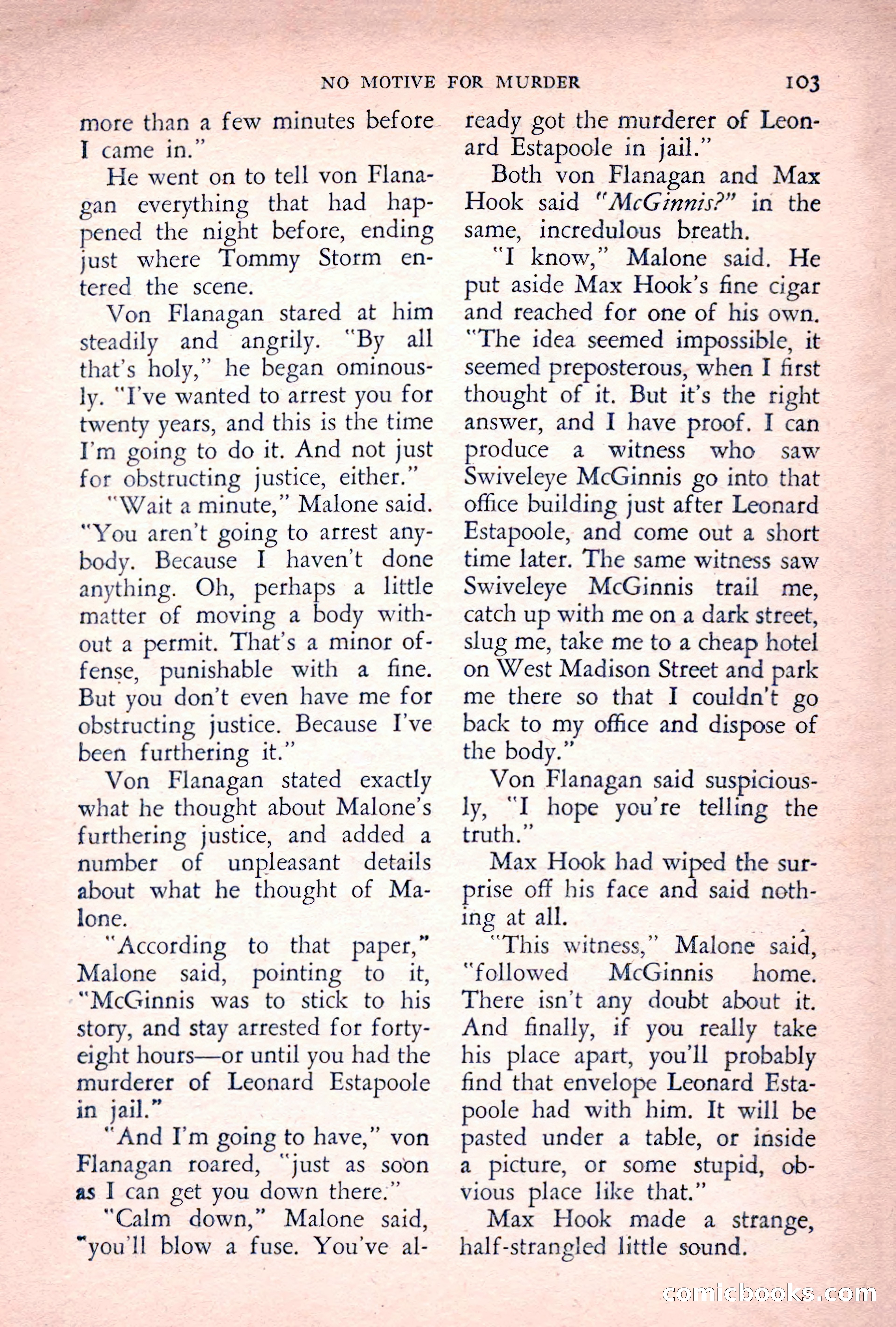The Saint Detective Magazine, July 1955 — page 105 of 164
