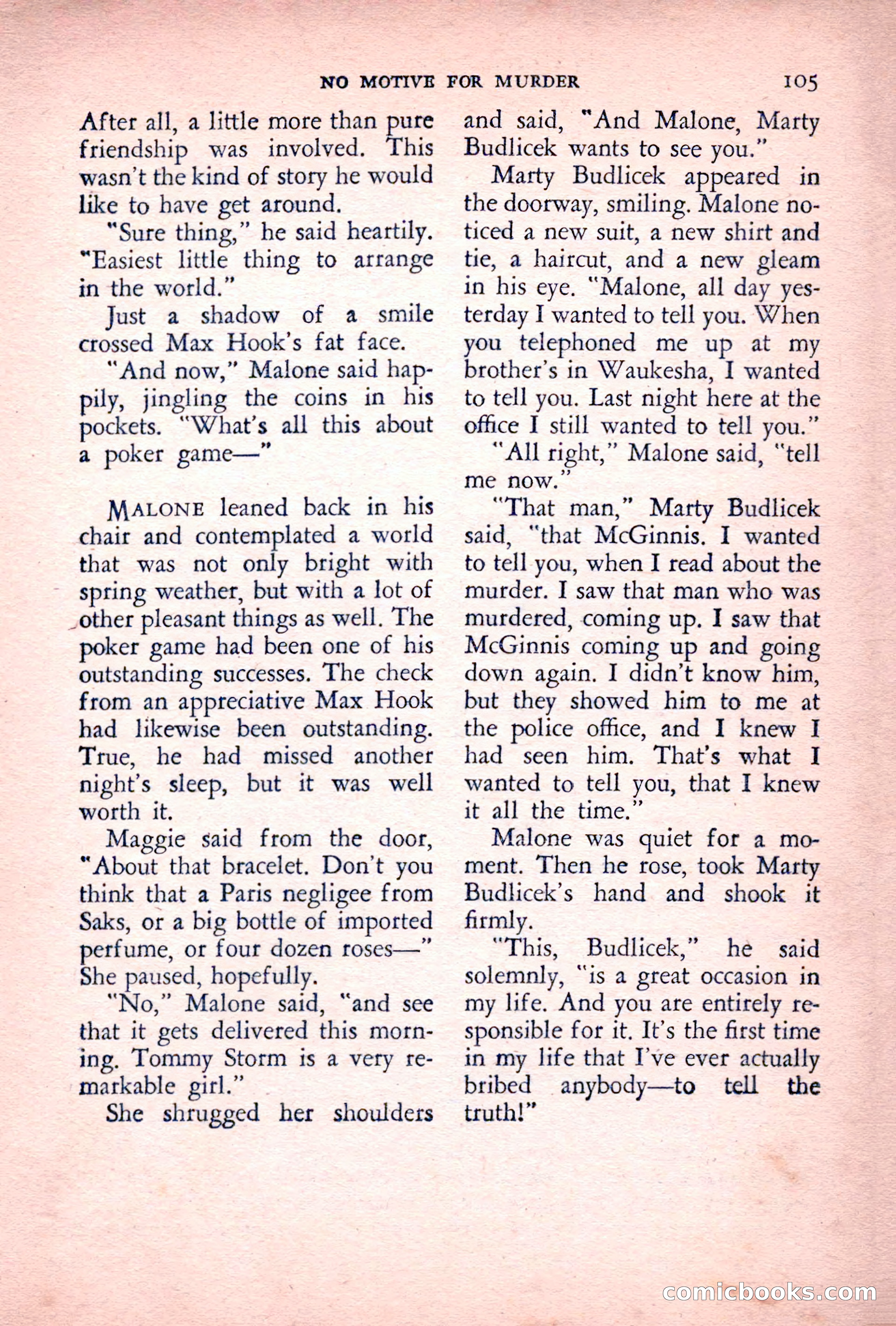 The Saint Detective Magazine, July 1955 — page 107 of 164