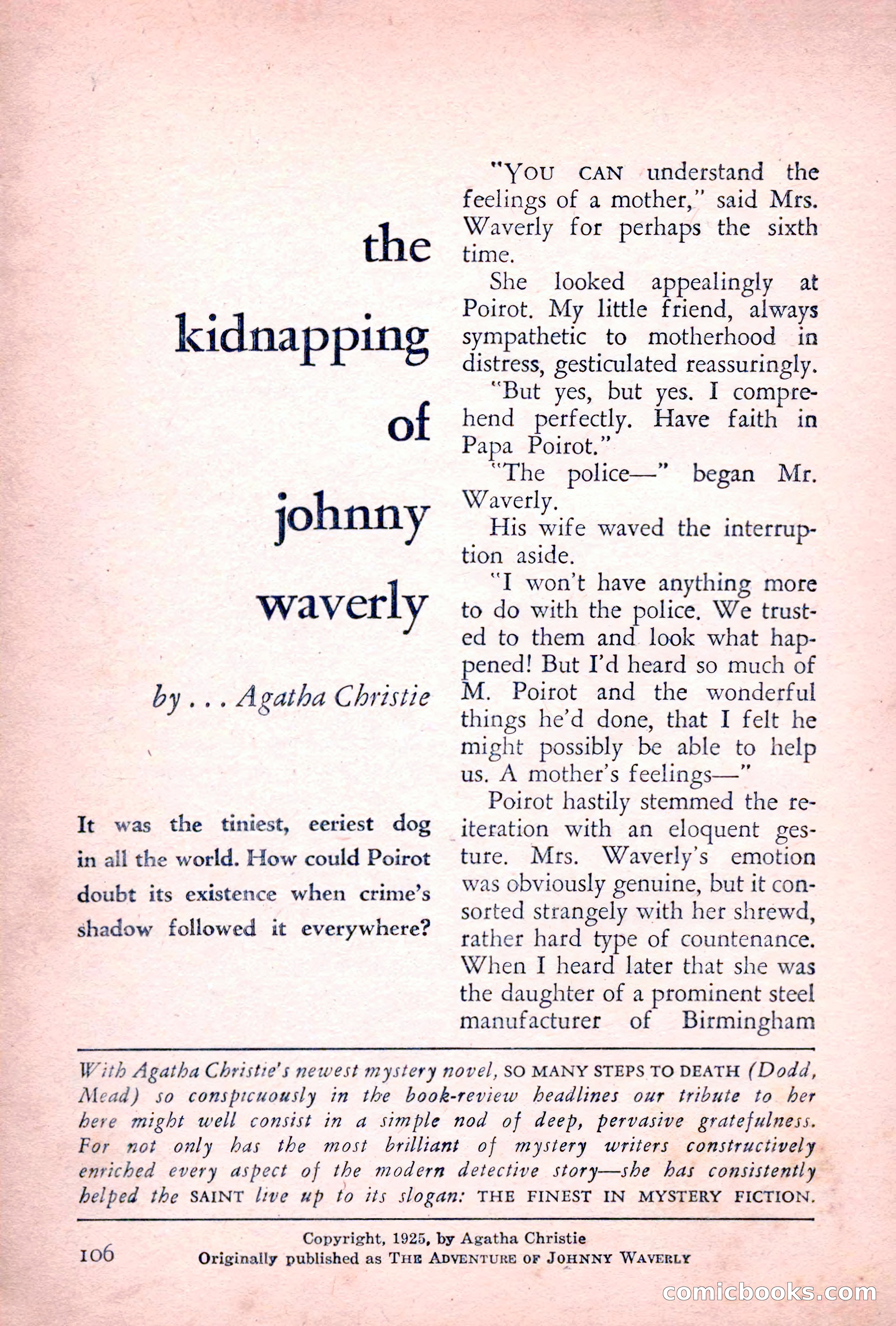 The Saint Detective Magazine, July 1955 — page 108 of 164