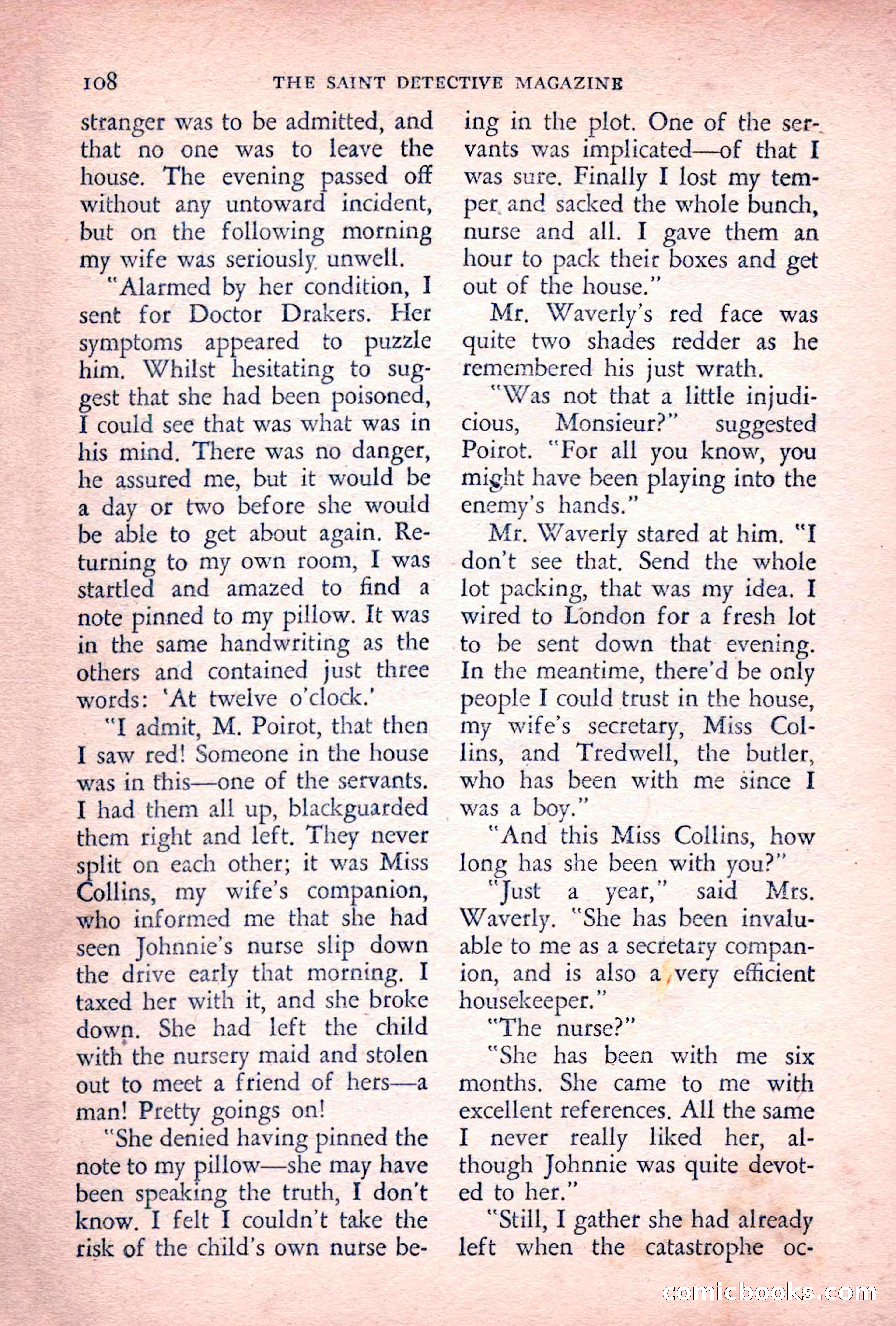 The Saint Detective Magazine, July 1955 — page 110 of 164