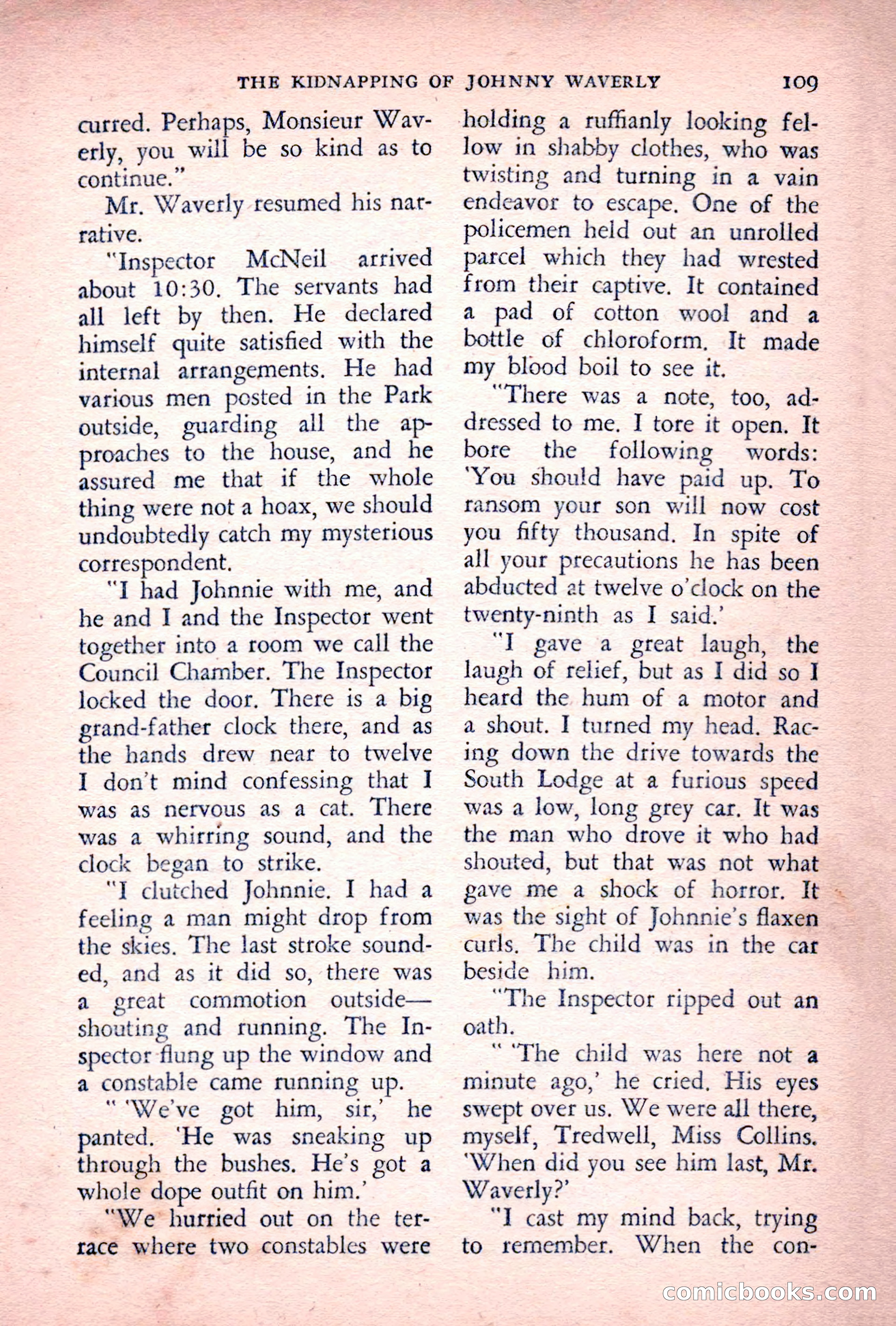 The Saint Detective Magazine, July 1955 — page 111 of 164