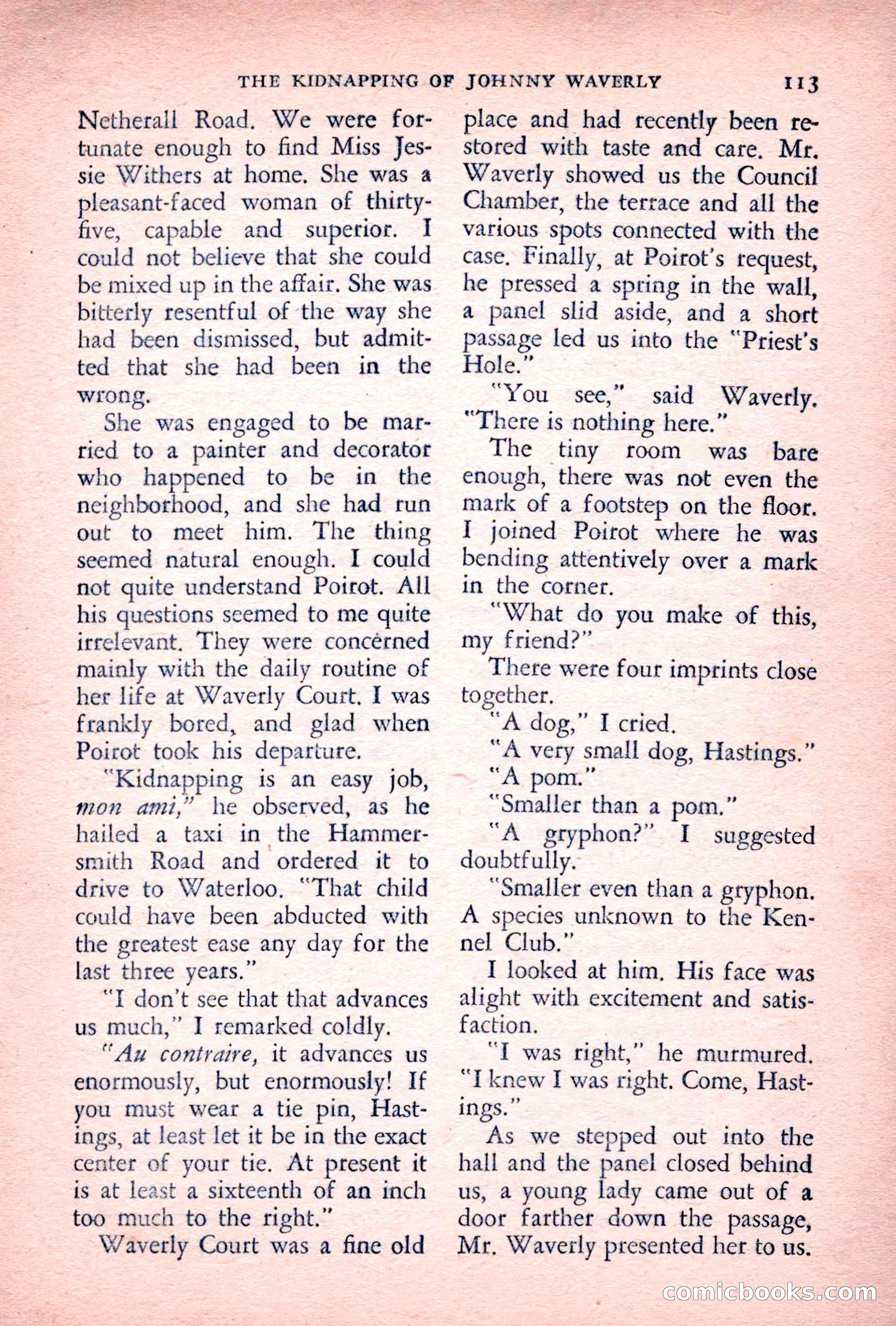 The Saint Detective Magazine, July 1955 — page 115 of 164