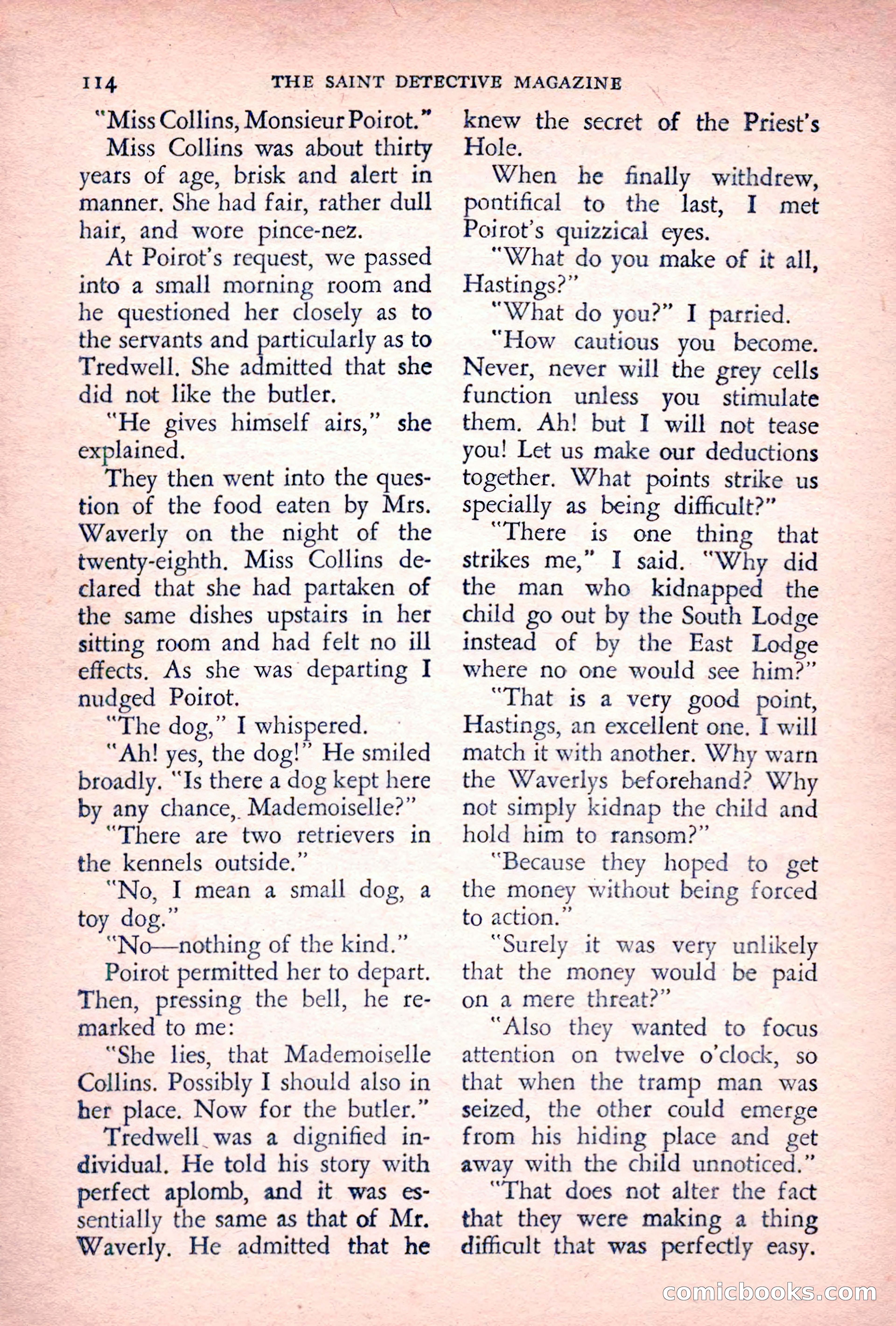 The Saint Detective Magazine, July 1955 — page 116 of 164