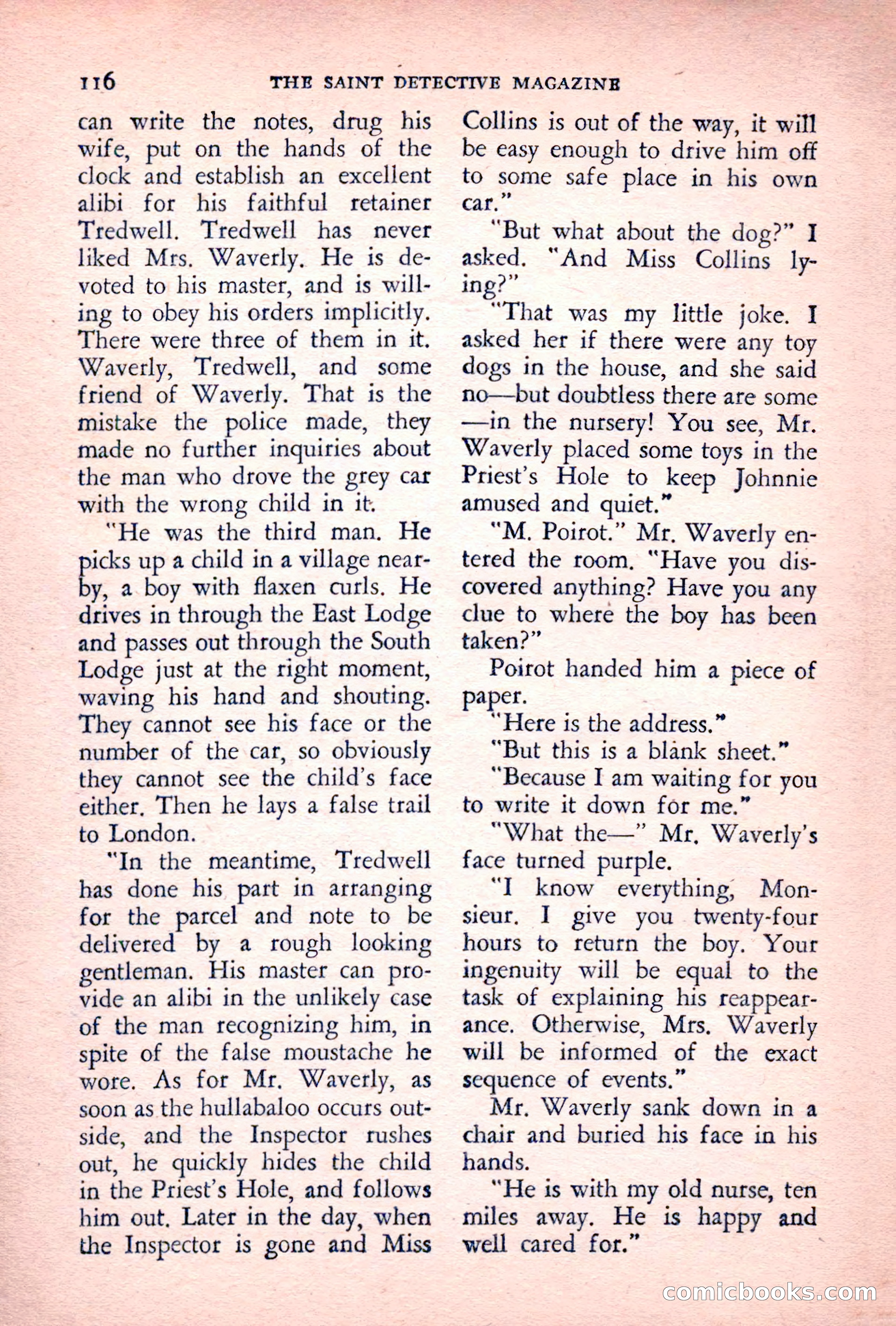 The Saint Detective Magazine, July 1955 — page 118 of 164