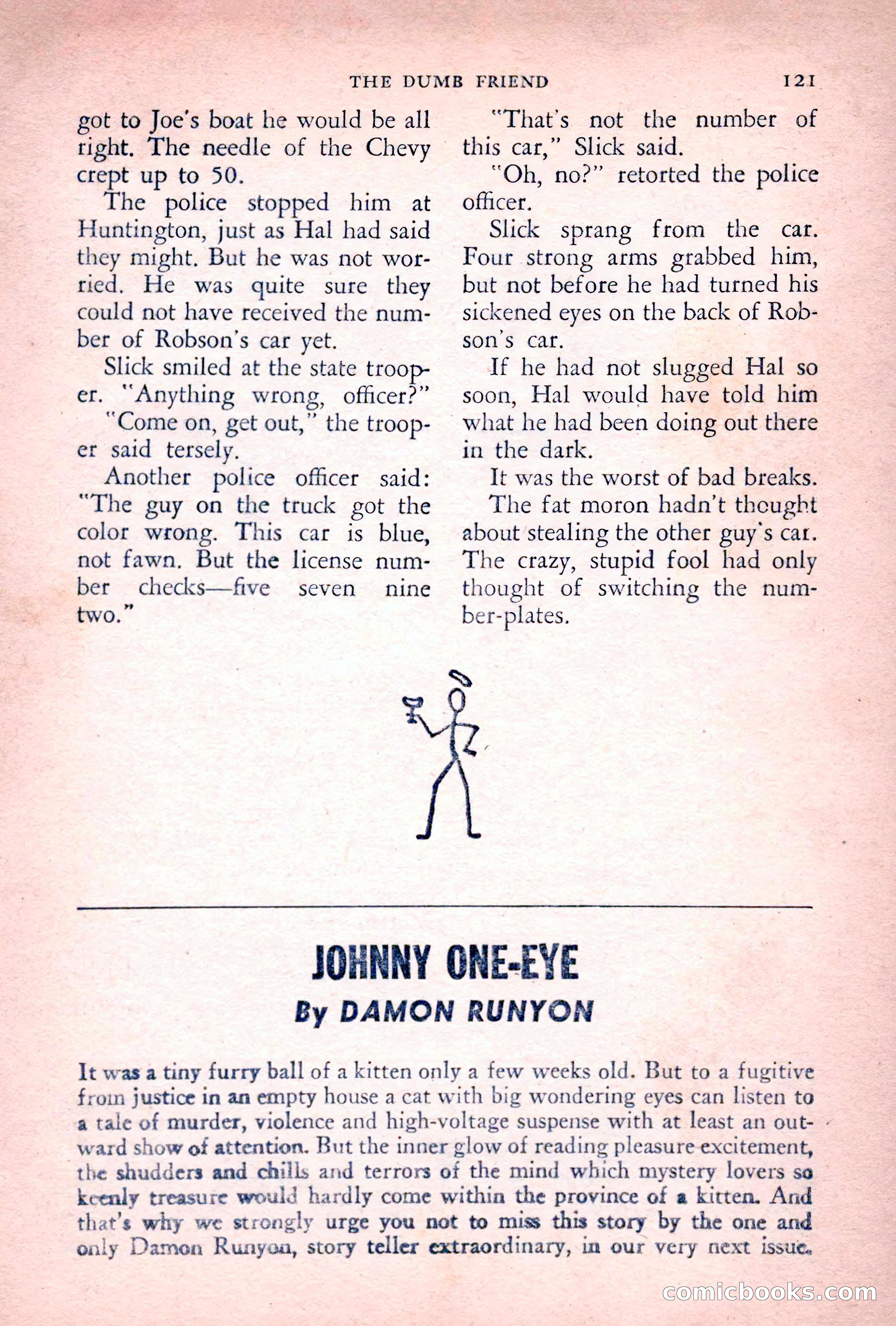 The Saint Detective Magazine, July 1955 — page 123 of 164