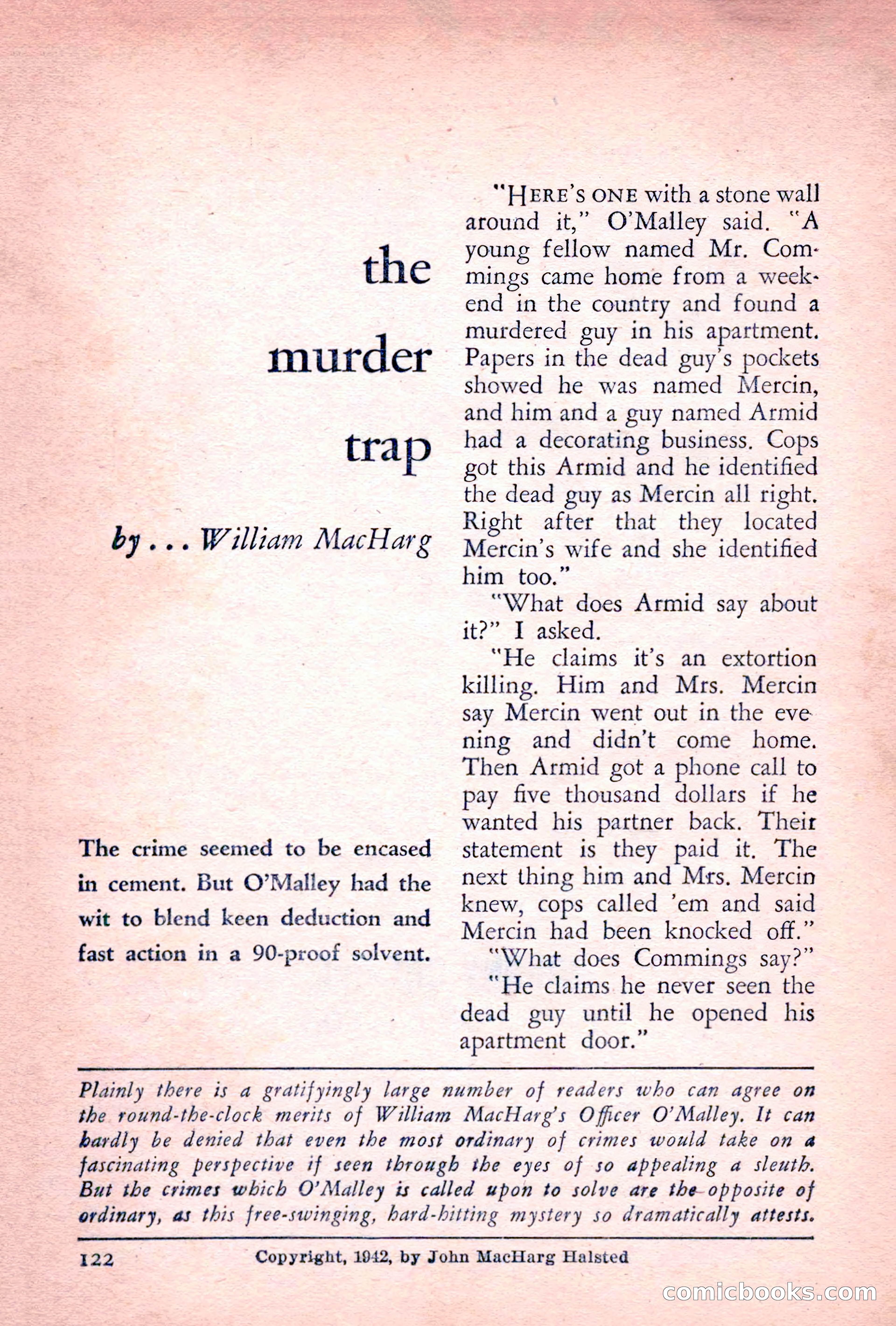 The Saint Detective Magazine, July 1955 — page 124 of 164