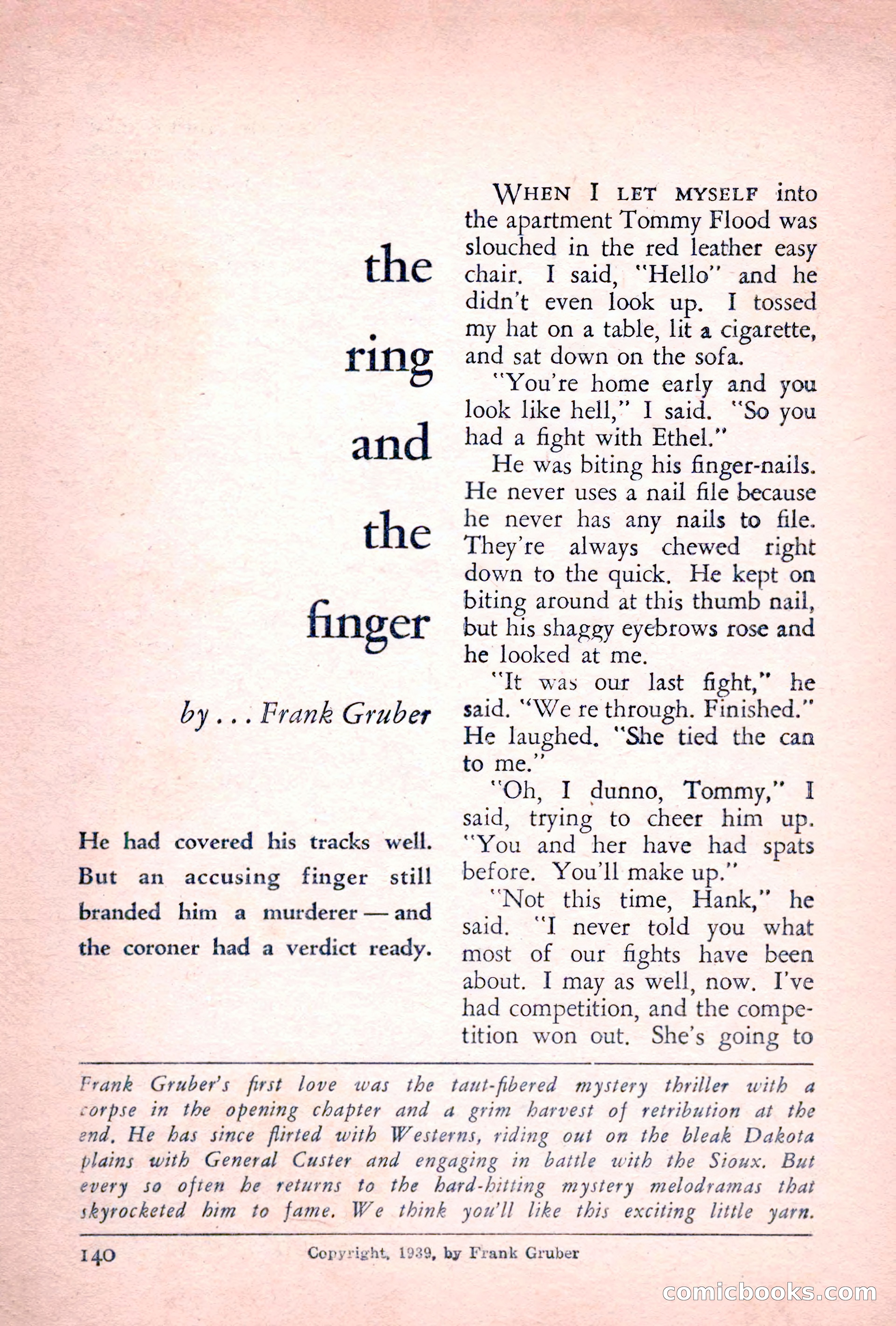 The Saint Detective Magazine, July 1955 — page 142 of 164