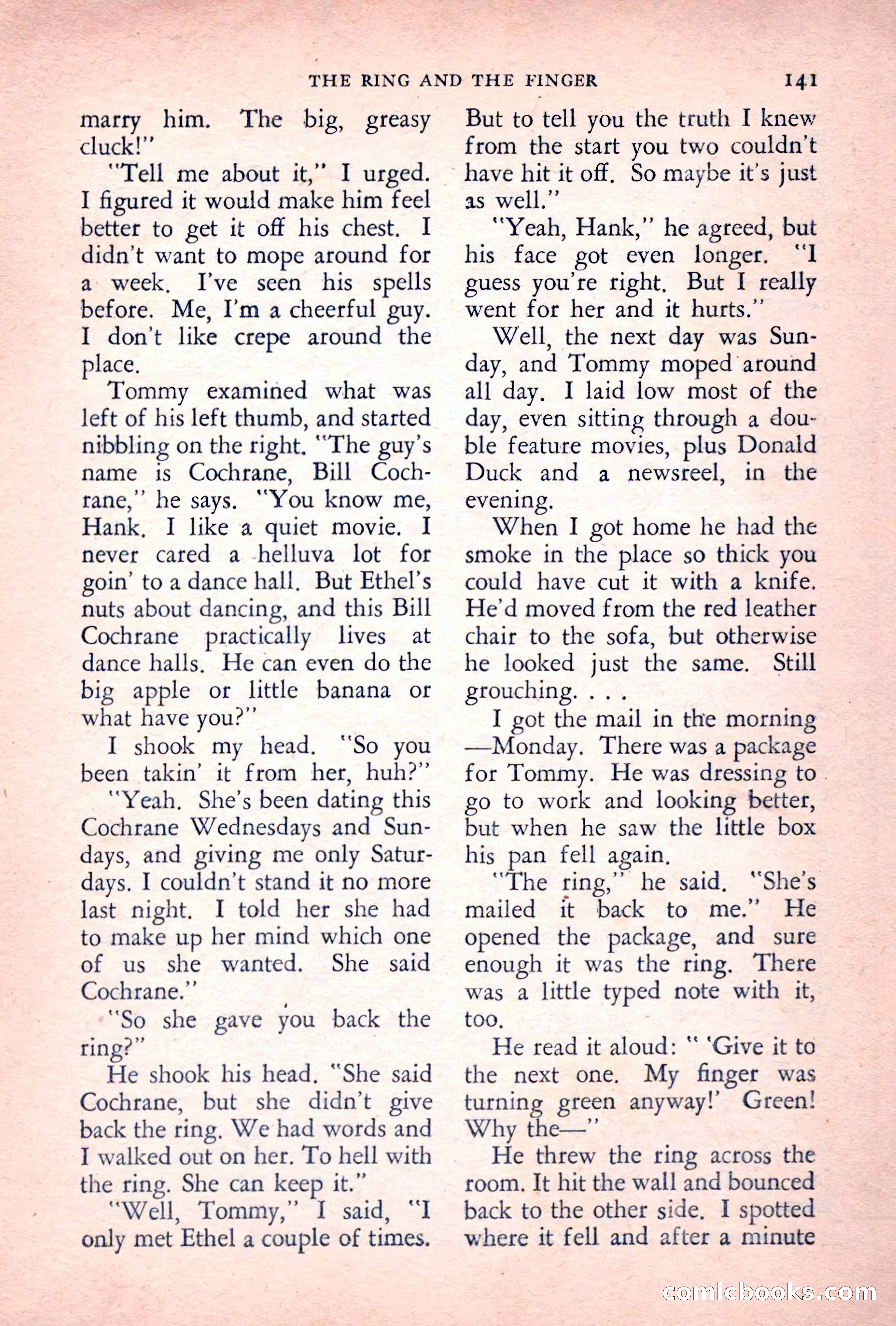 The Saint Detective Magazine, July 1955 — page 143 of 164