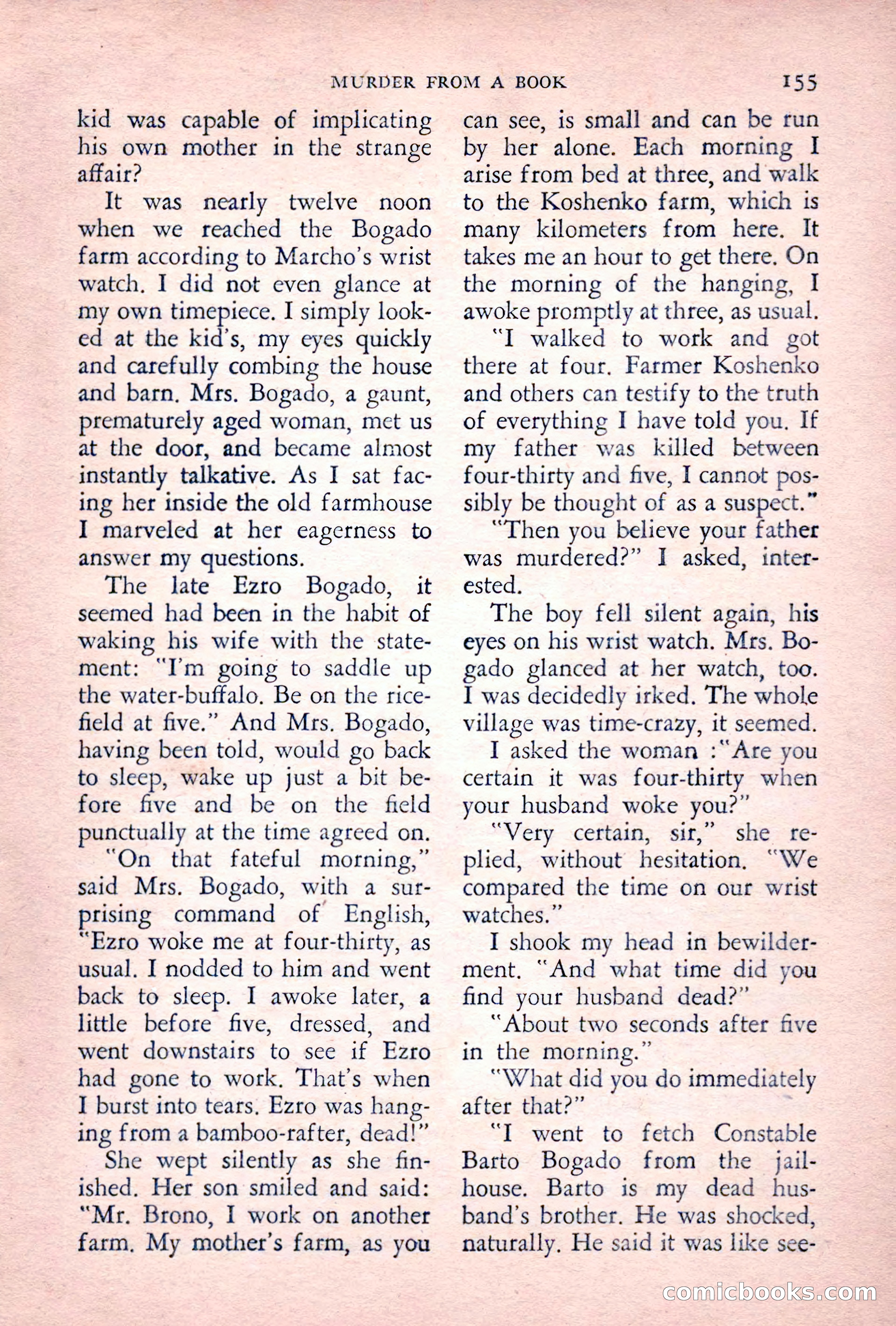 The Saint Detective Magazine, July 1955 — page 157 of 164