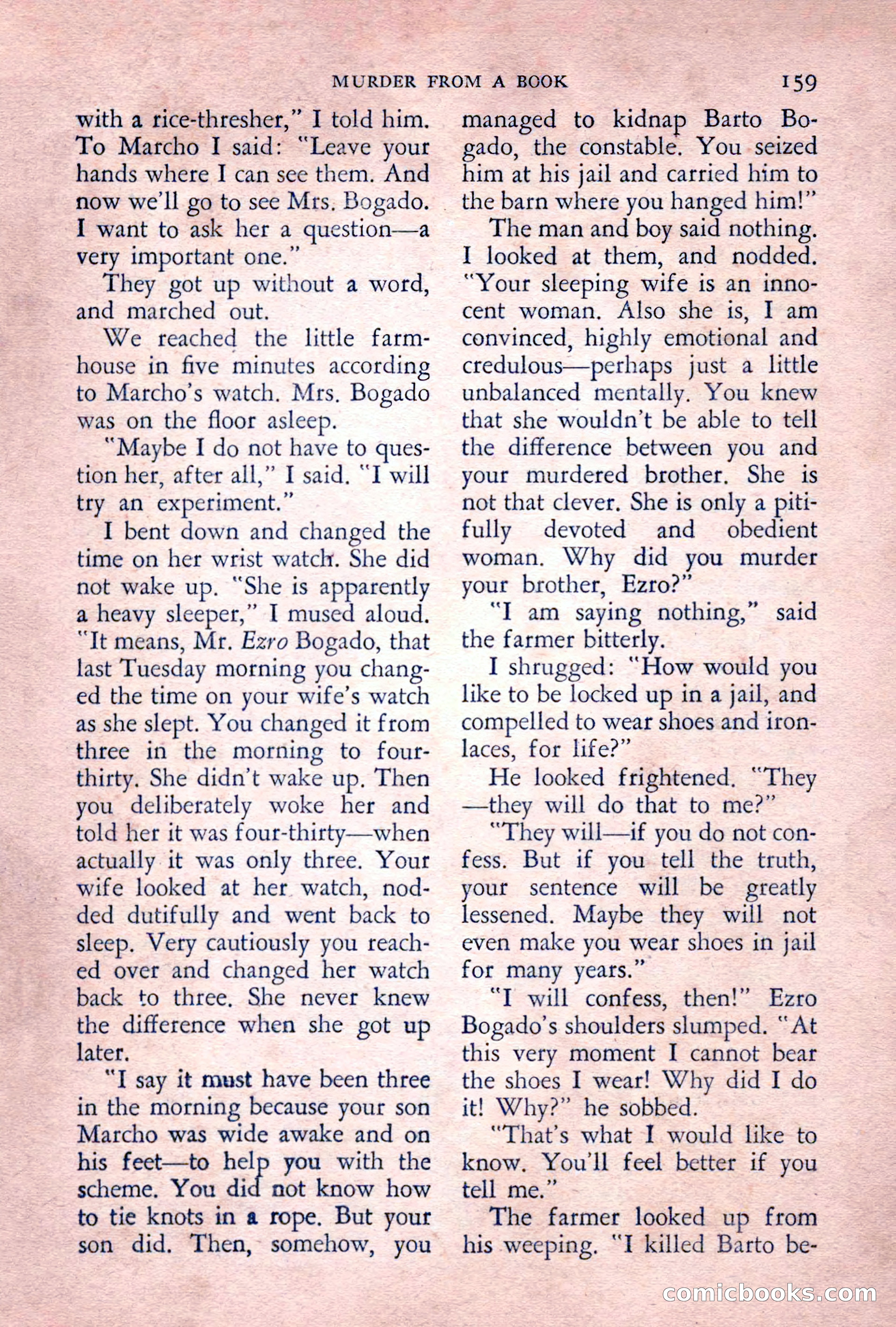 The Saint Detective Magazine, July 1955 — page 161 of 164