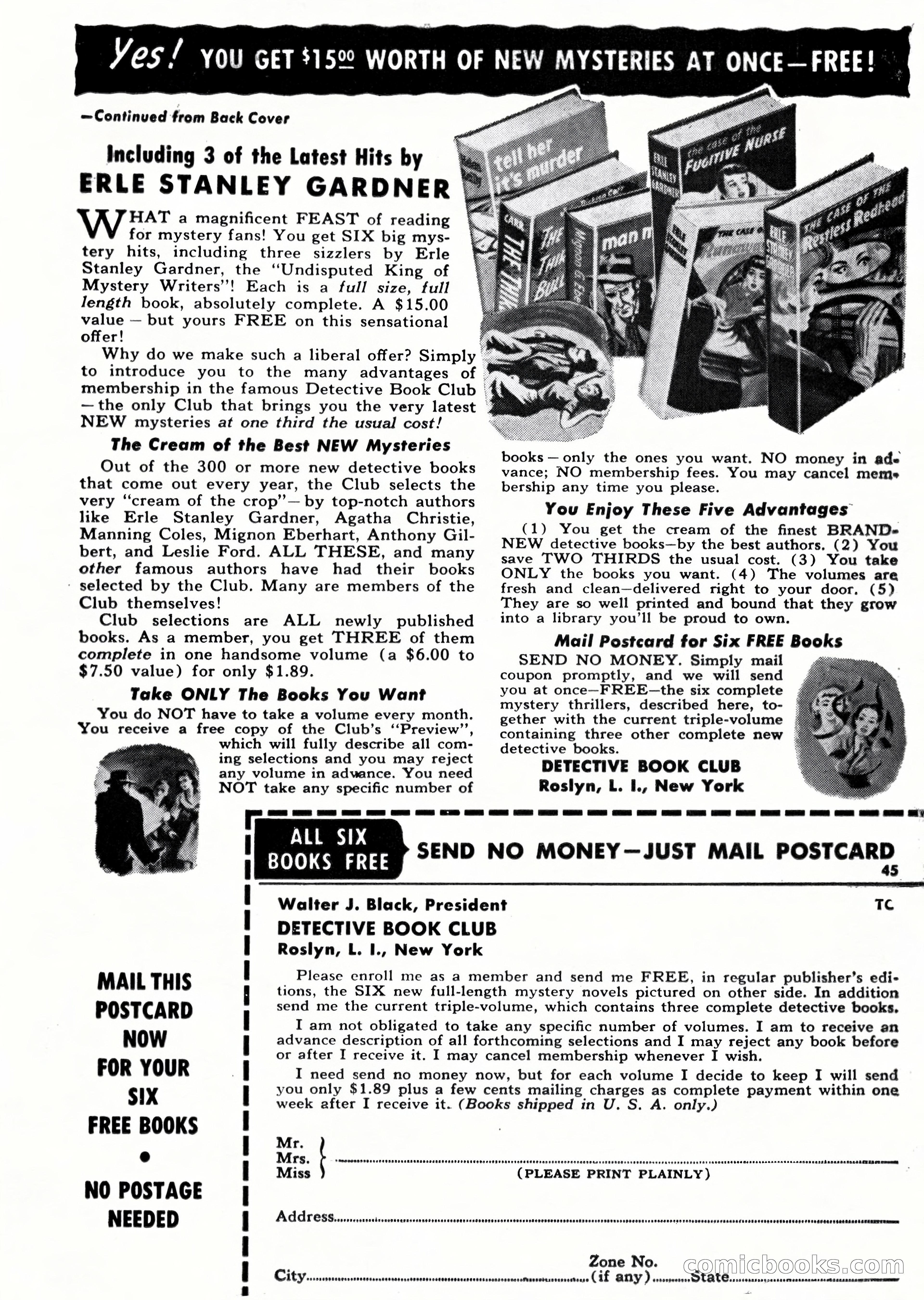 The Saint Detective Magazine, July 1955 — page 163 of 164