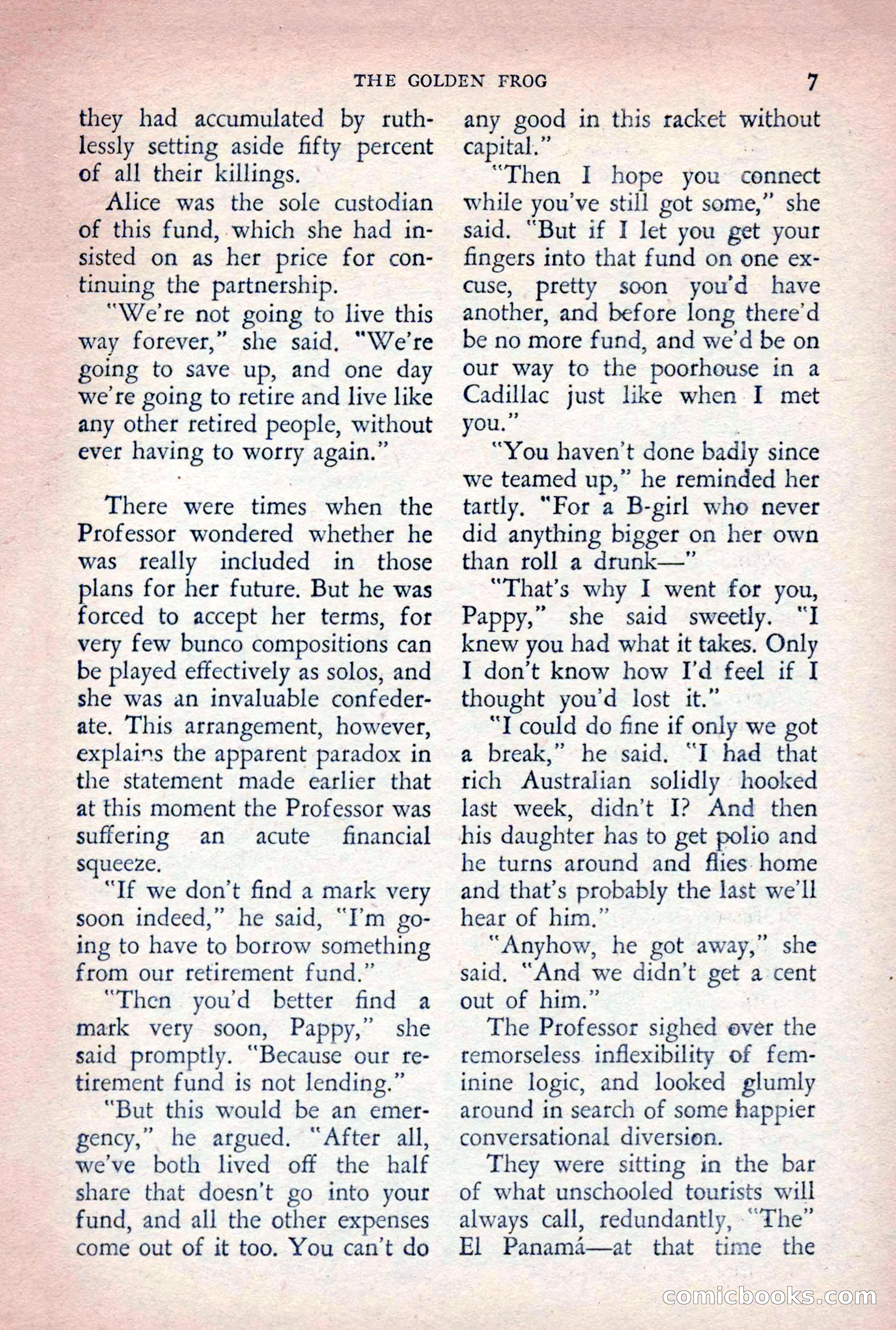 The Saint Detective Magazine, August 1955 — page 9 of 164