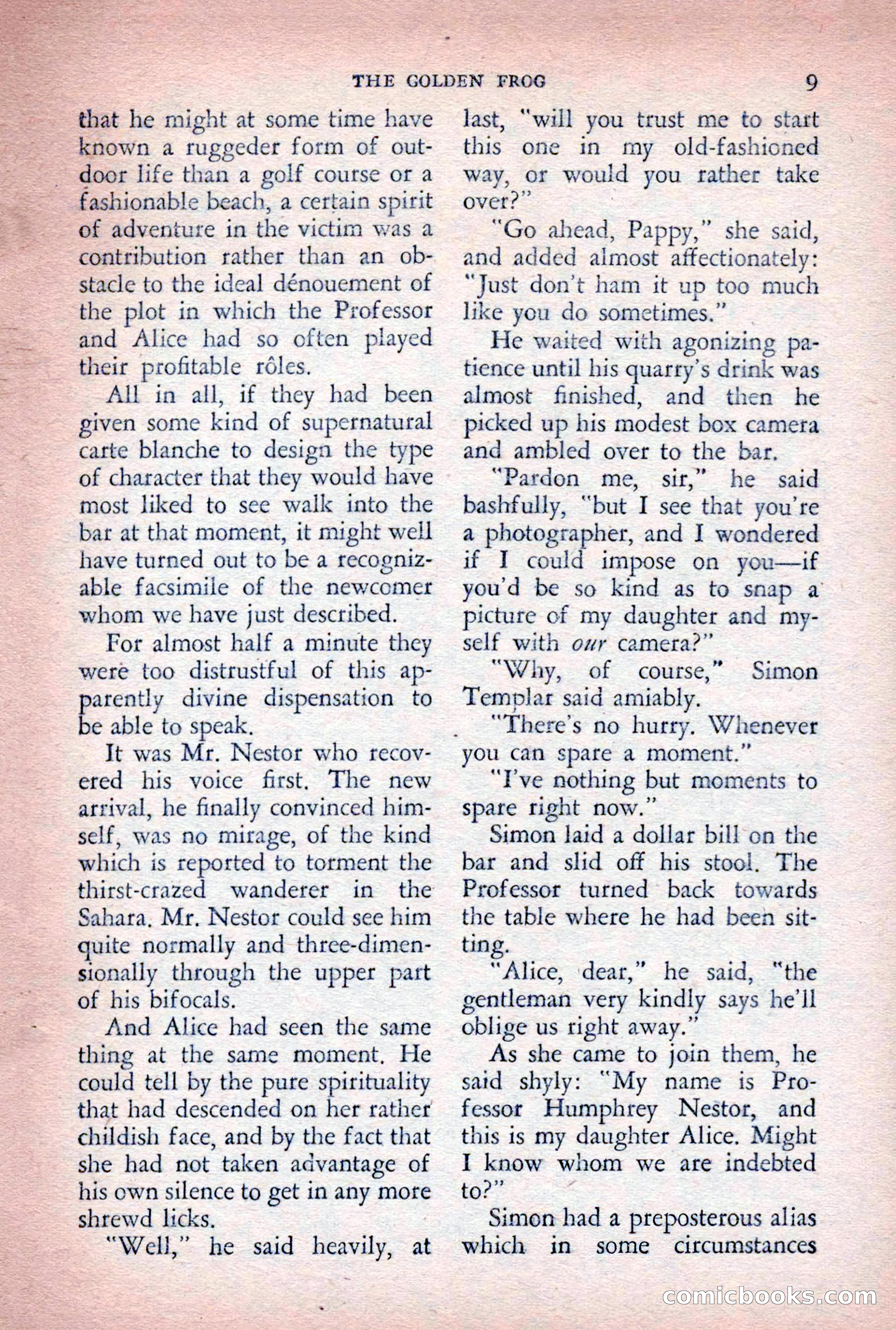 The Saint Detective Magazine, August 1955 — page 11 of 164