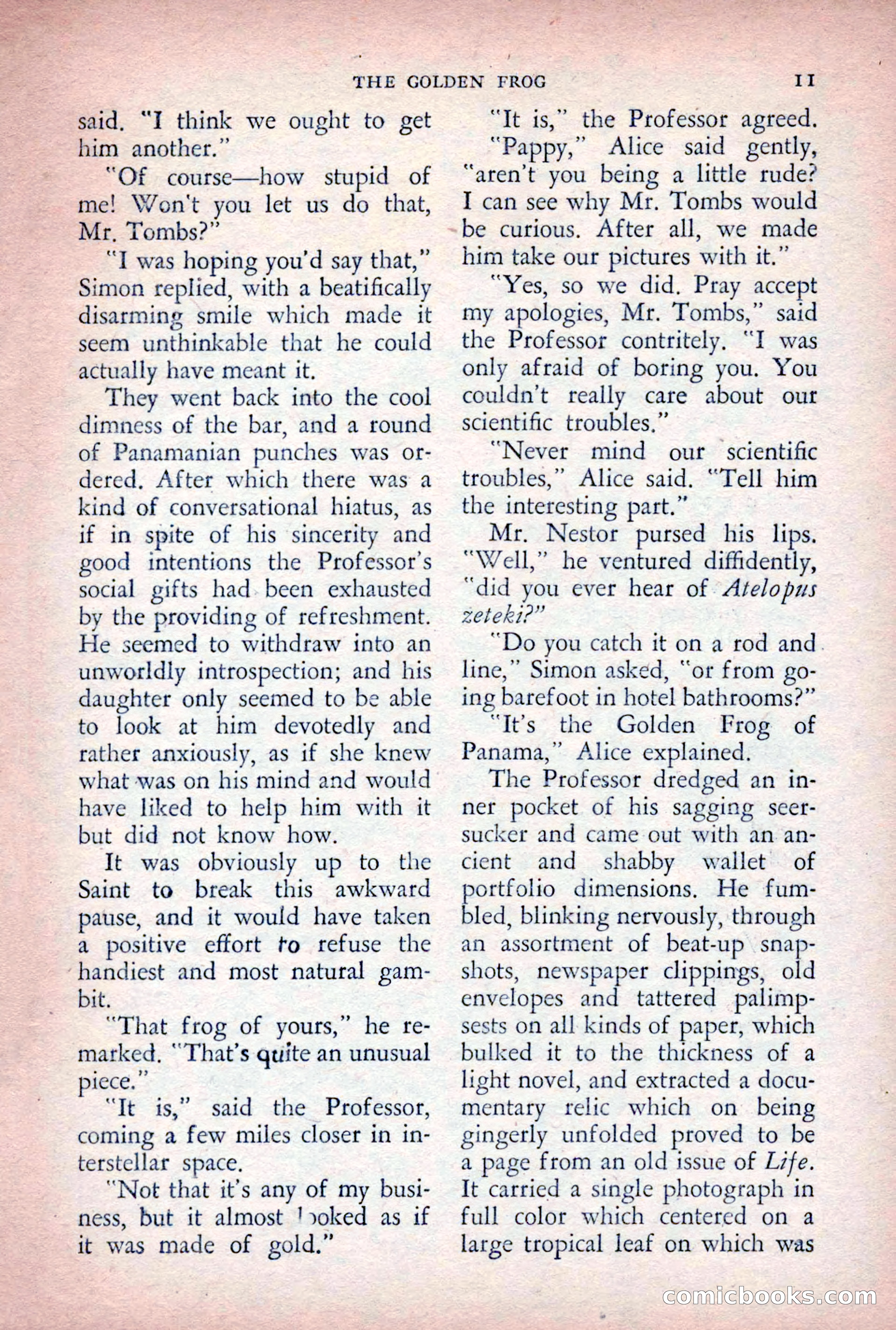 The Saint Detective Magazine, August 1955 — page 13 of 164