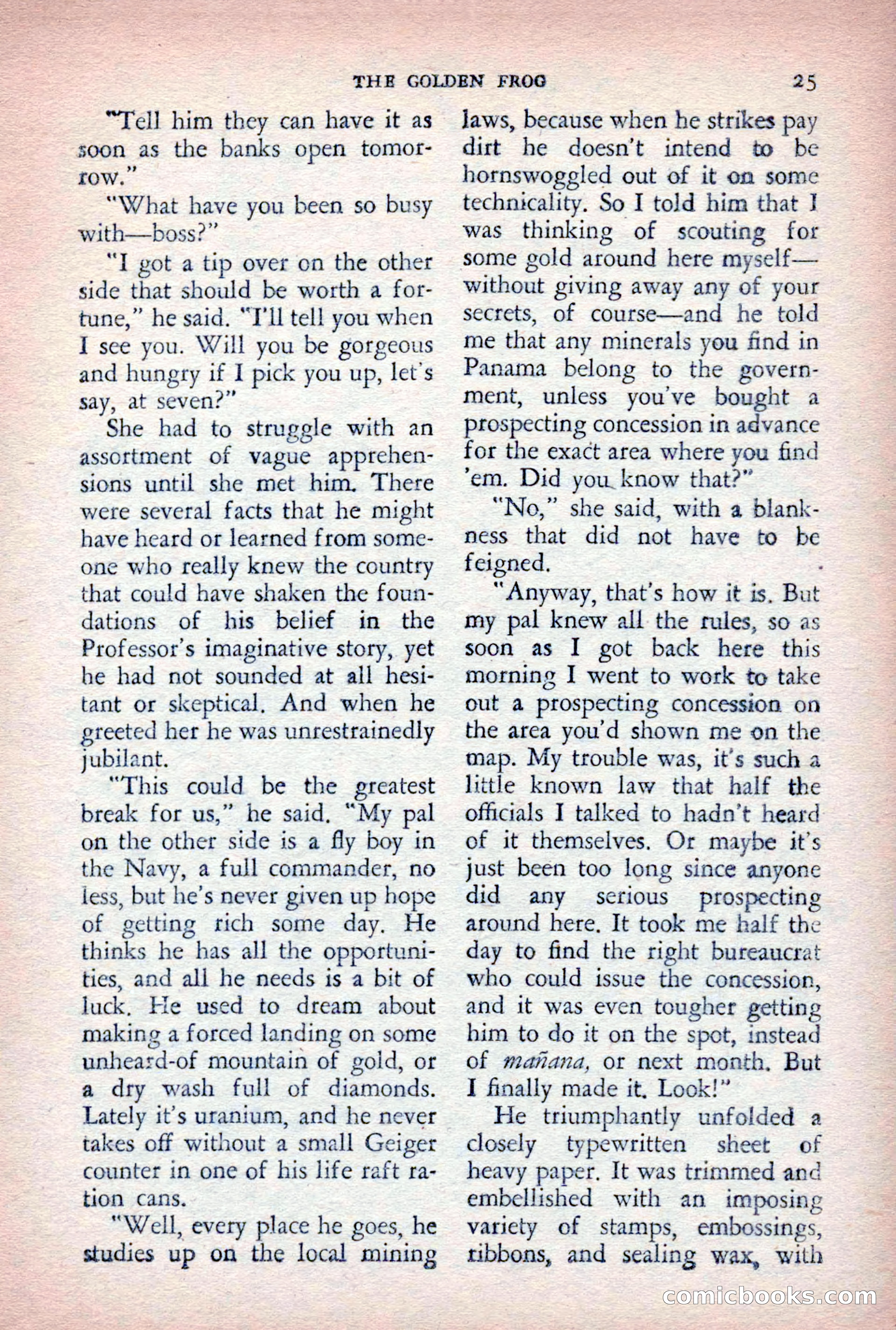 The Saint Detective Magazine, August 1955 — page 27 of 164
