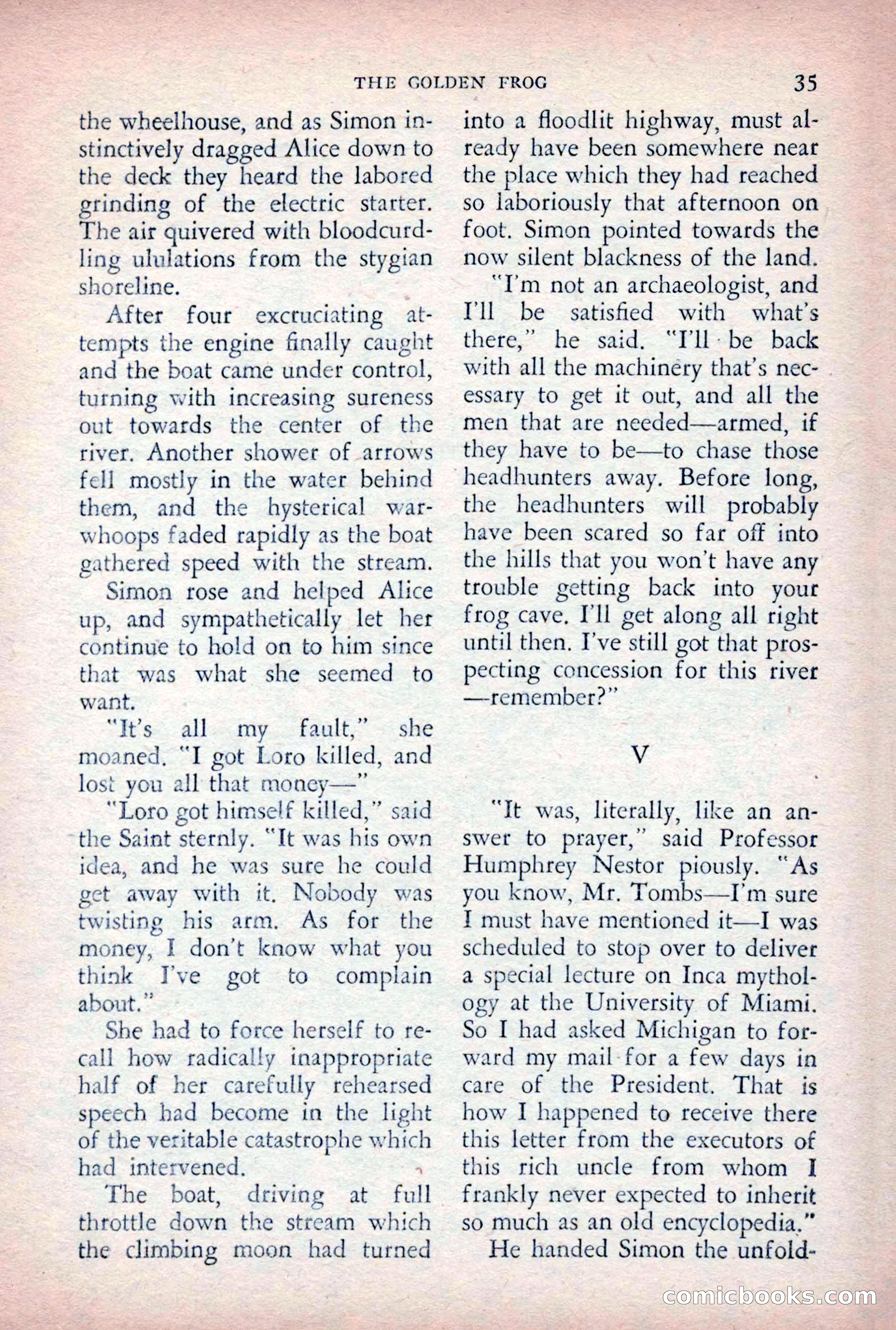The Saint Detective Magazine, August 1955 — page 37 of 164