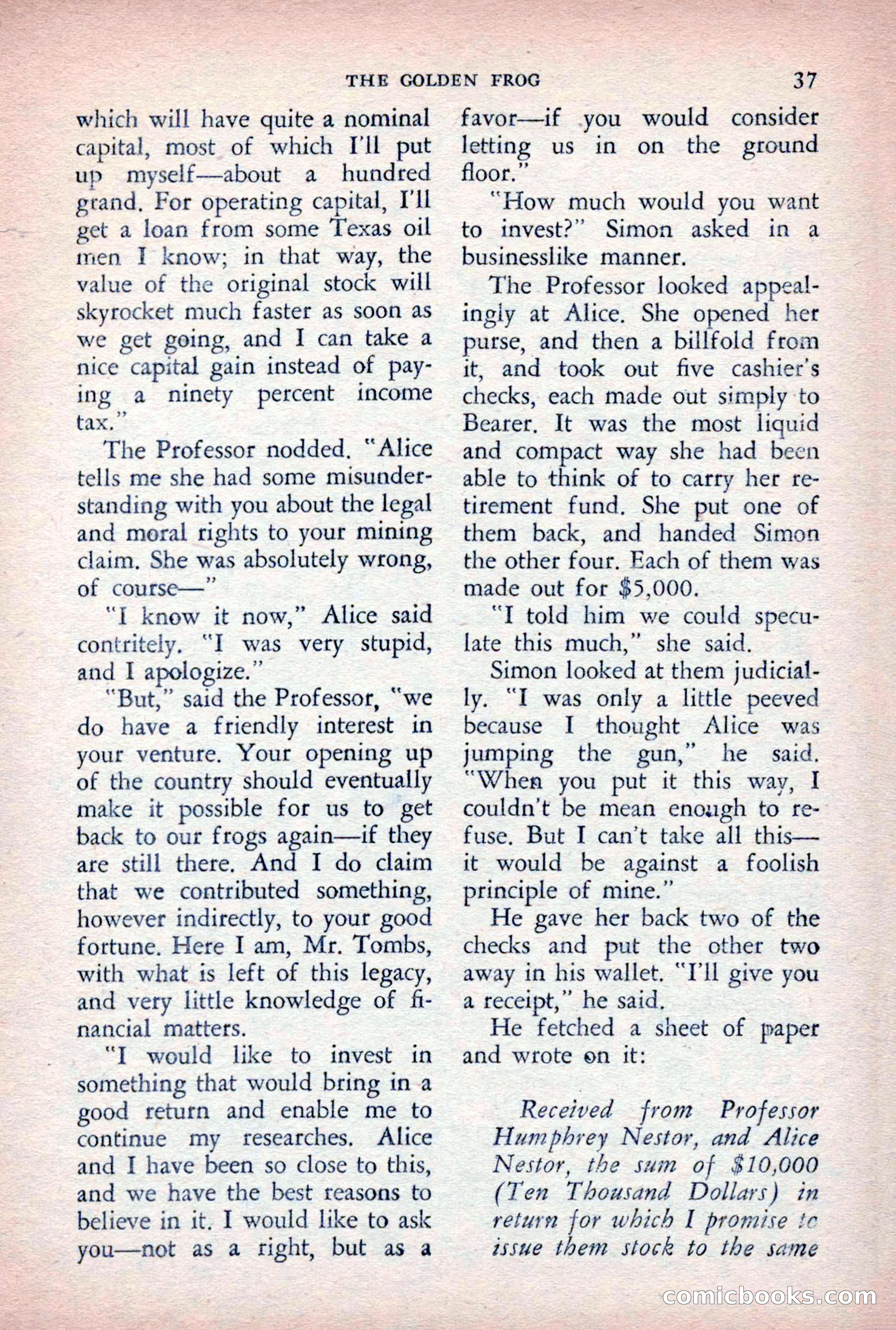 The Saint Detective Magazine, August 1955 — page 39 of 164