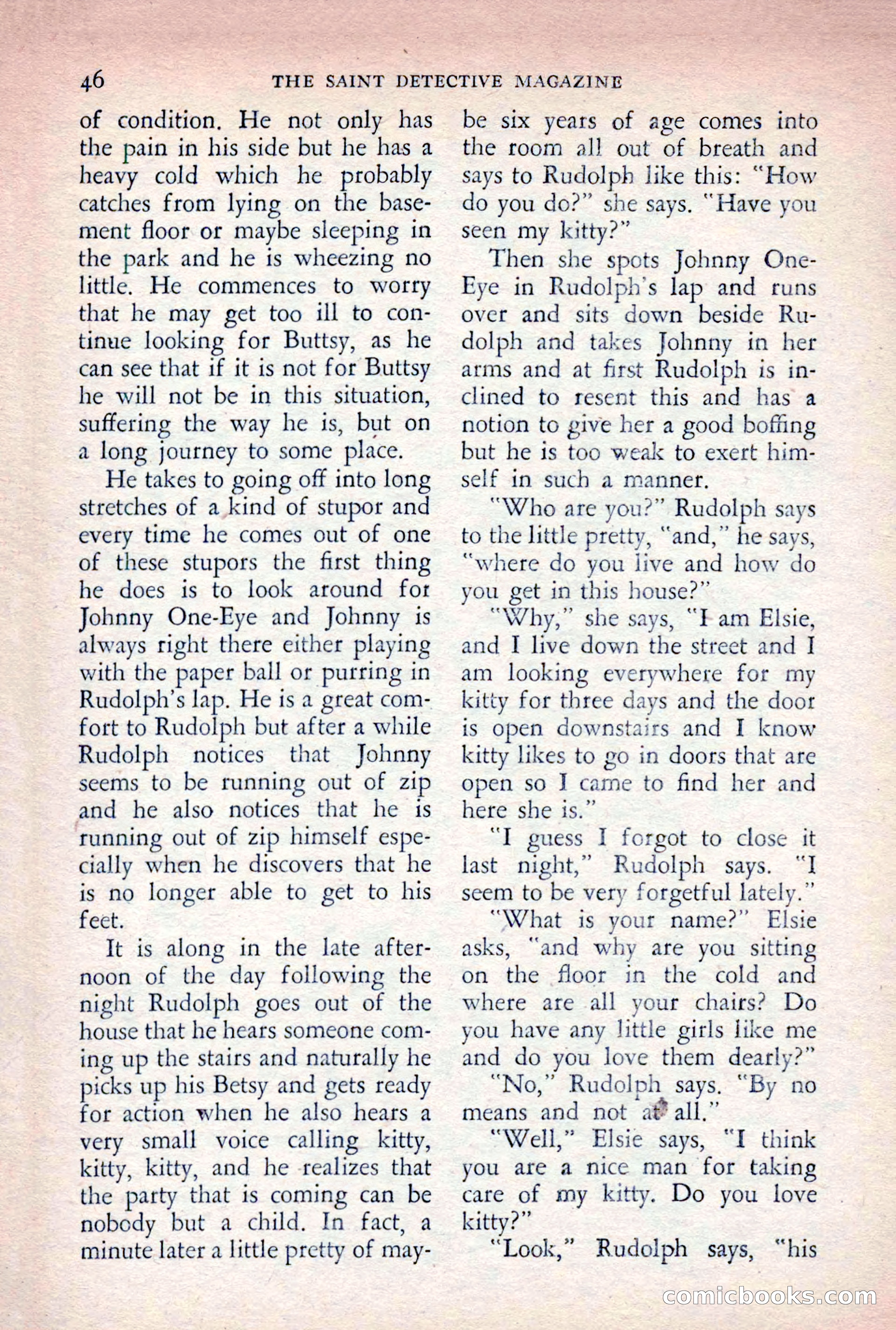 The Saint Detective Magazine, August 1955 — page 48 of 164