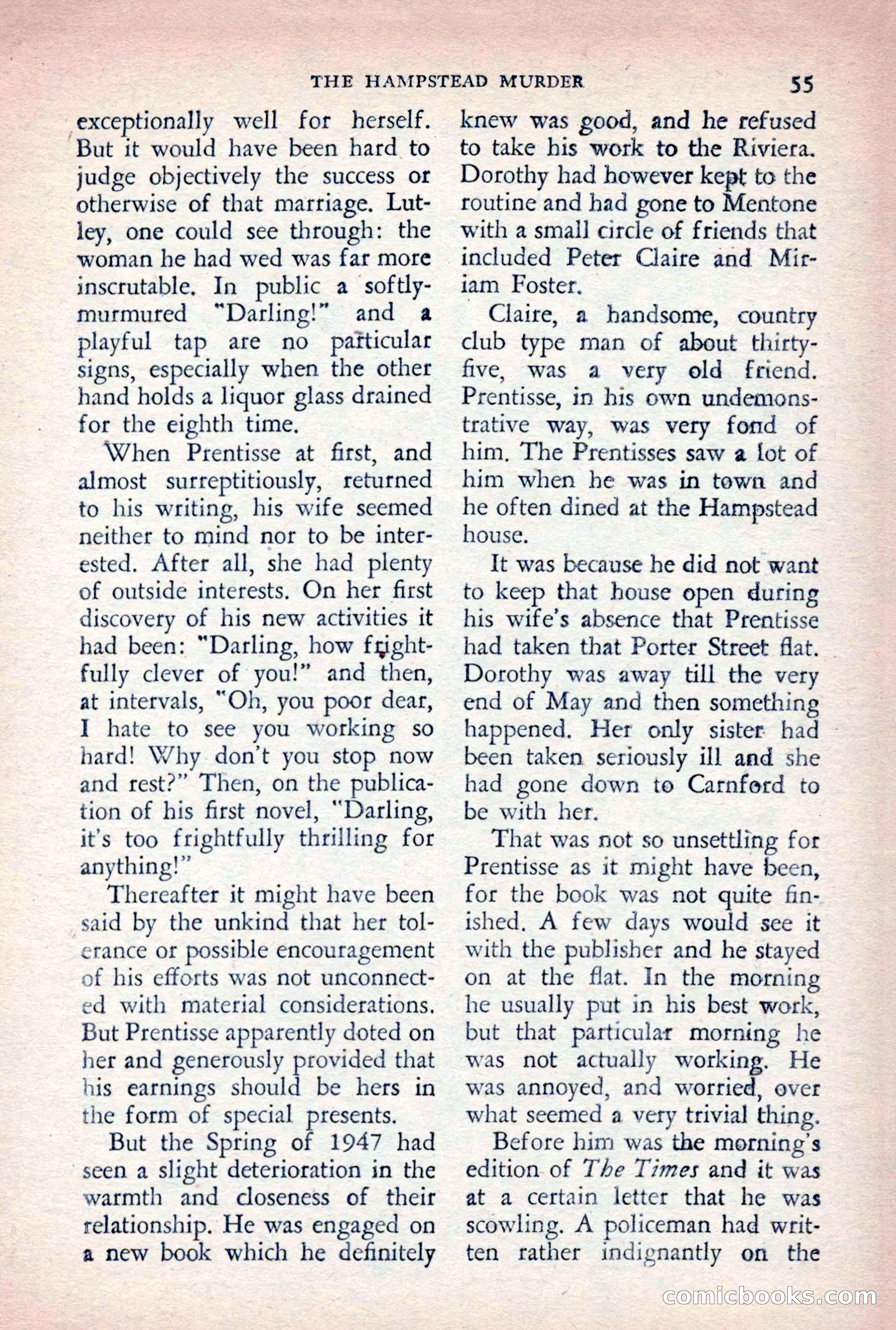 The Saint Detective Magazine, August 1955 — page 57 of 164