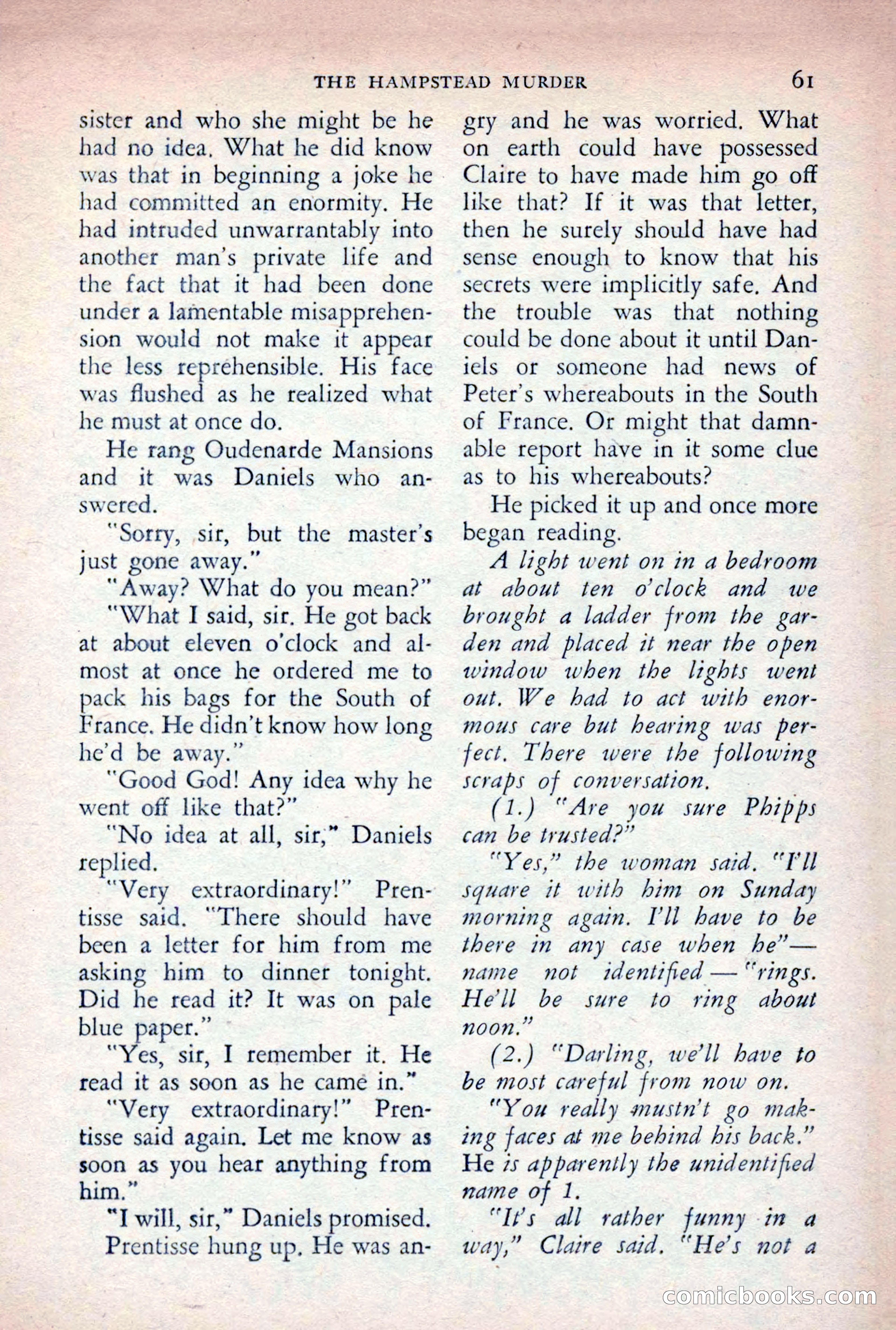 The Saint Detective Magazine, August 1955 — page 63 of 164