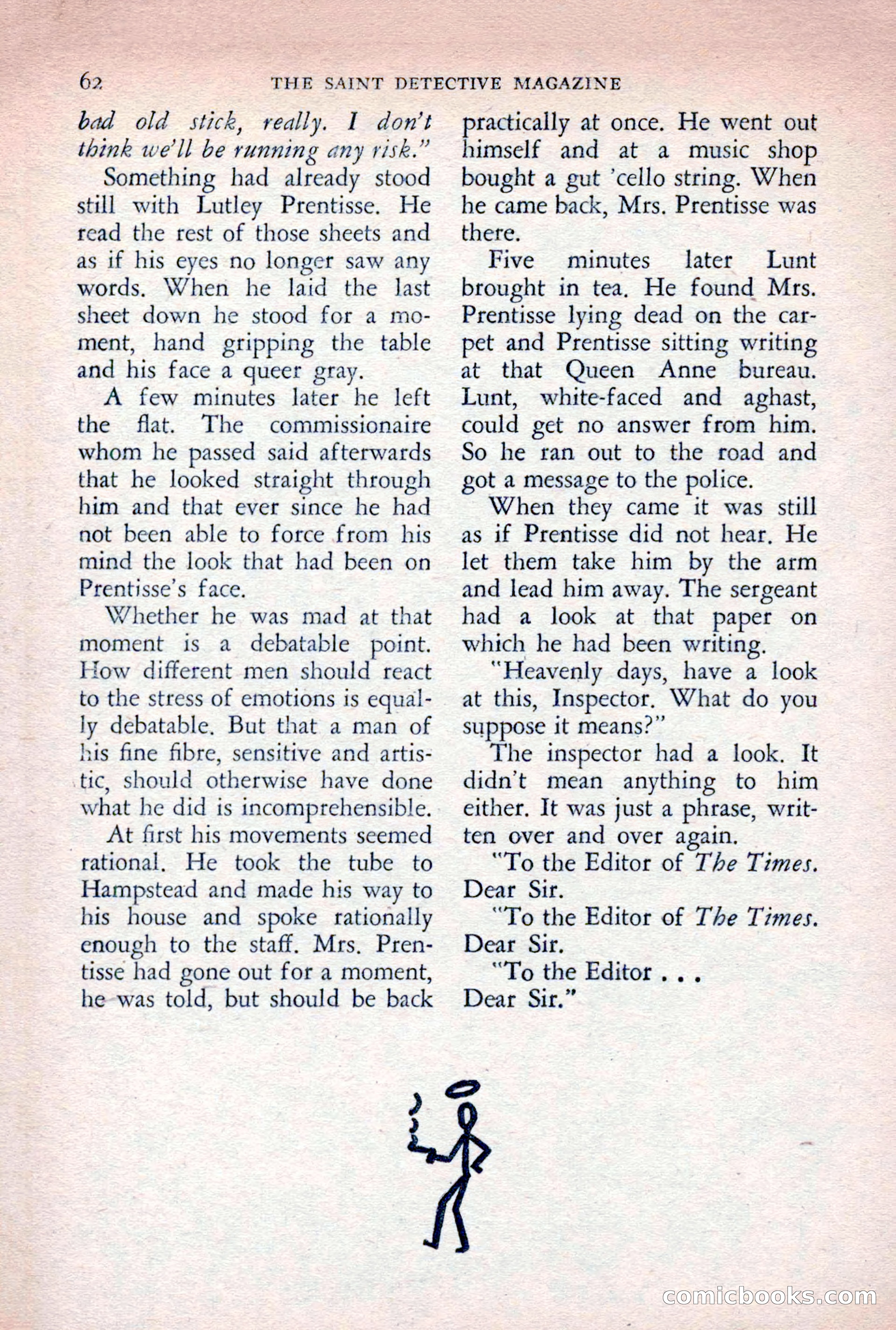 The Saint Detective Magazine, August 1955 — page 64 of 164